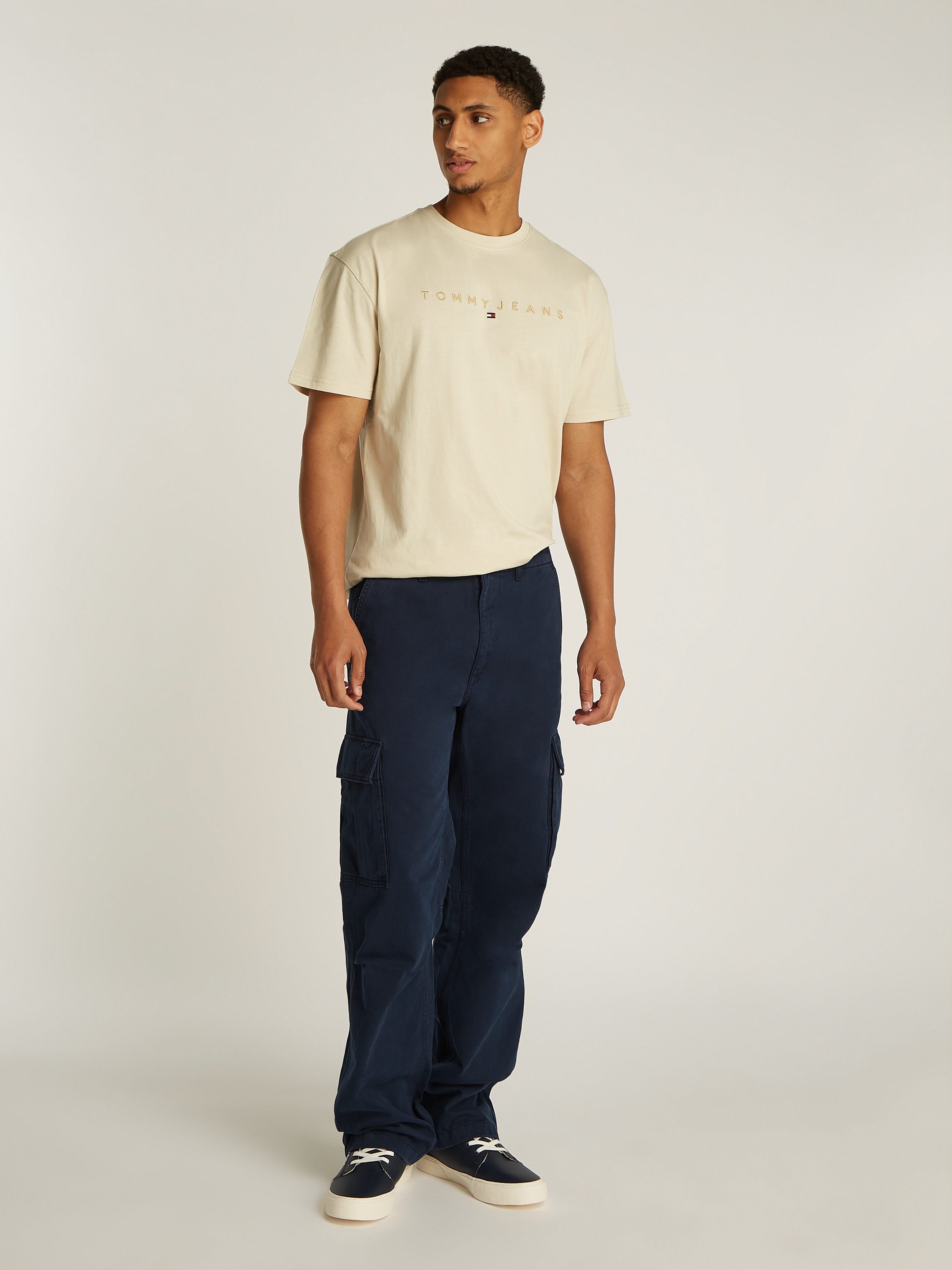 Tommy Jeans Cargohose »TJM AUSTIN CARGO«, mit Logostickerei