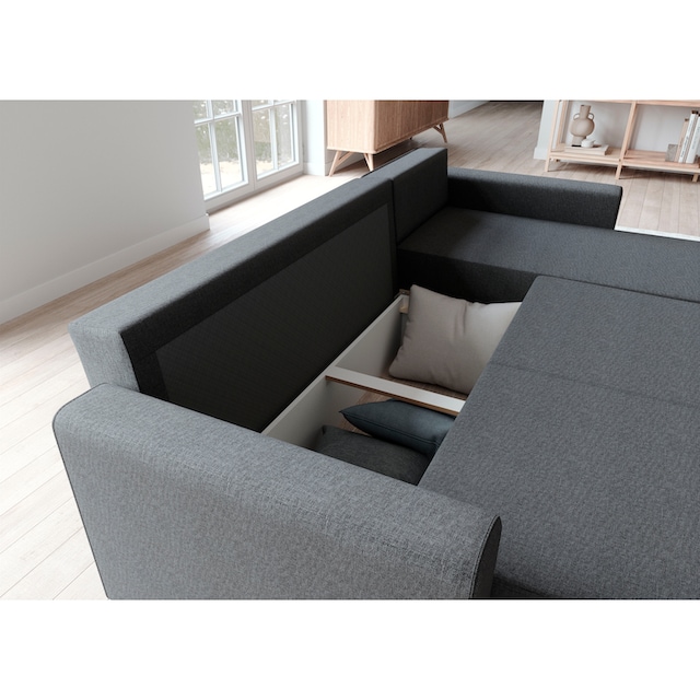 ATLANTIC home collection Ecksofa mit Bettfunktion online kaufen | BAUR