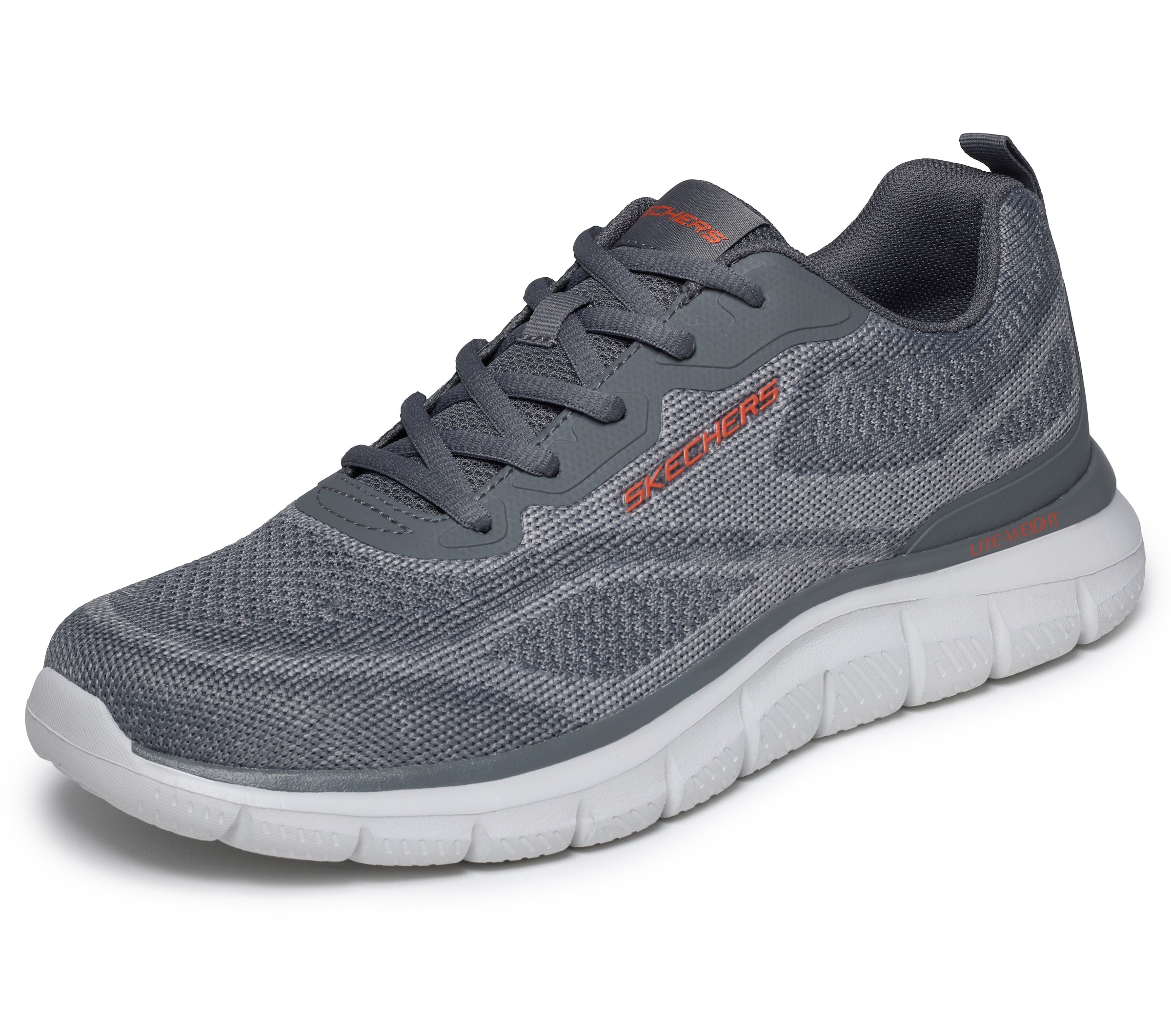 Skechers Sneaker »TRACK-POHLTER«  Schnürschuh, Freizeitsneaker, maschinenwaschbar, Leichtgewicht