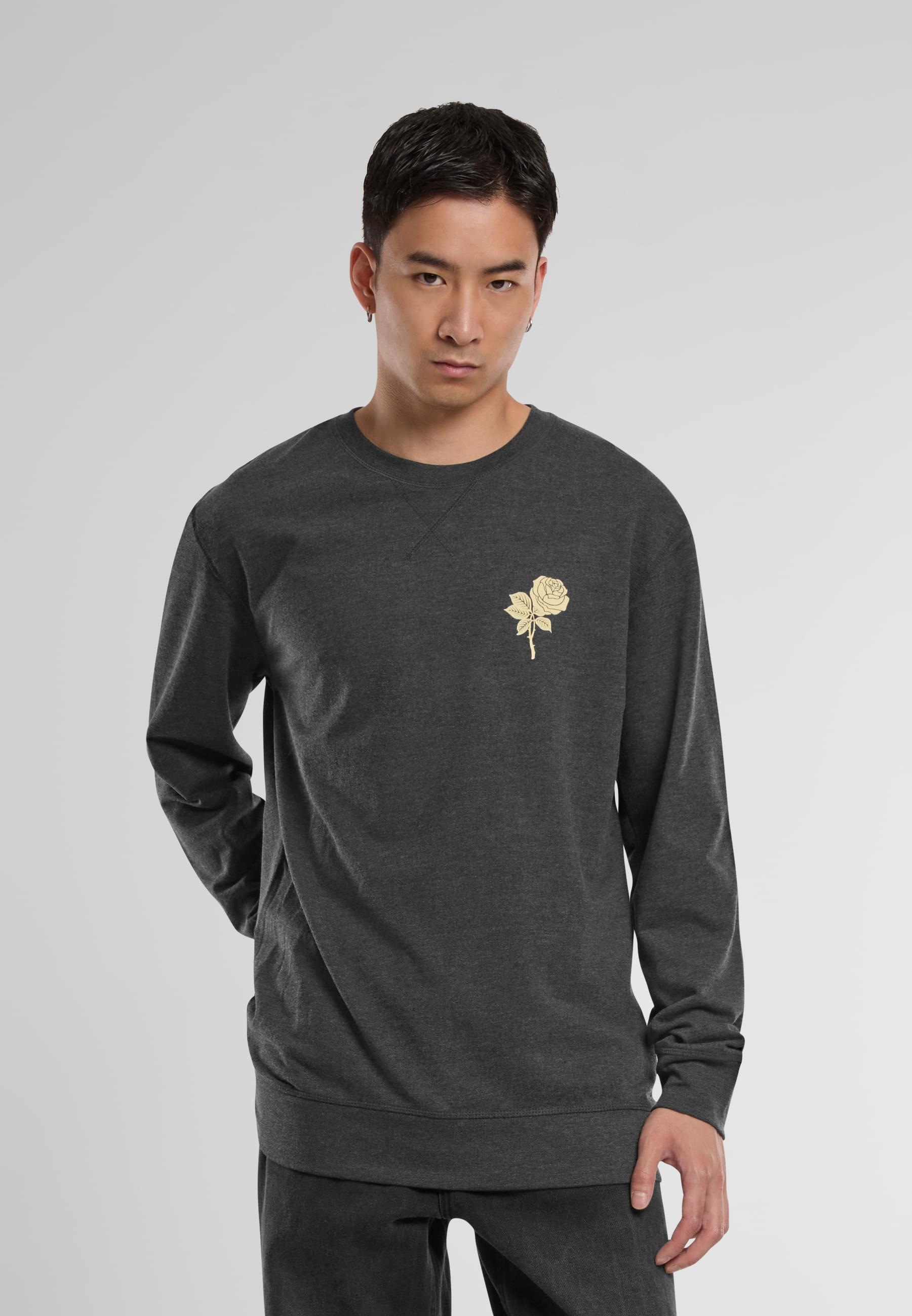 MisterTee Rundhalspullover »MisterTee Herren Wasted Youth Crewneck«, (1 tlg.)