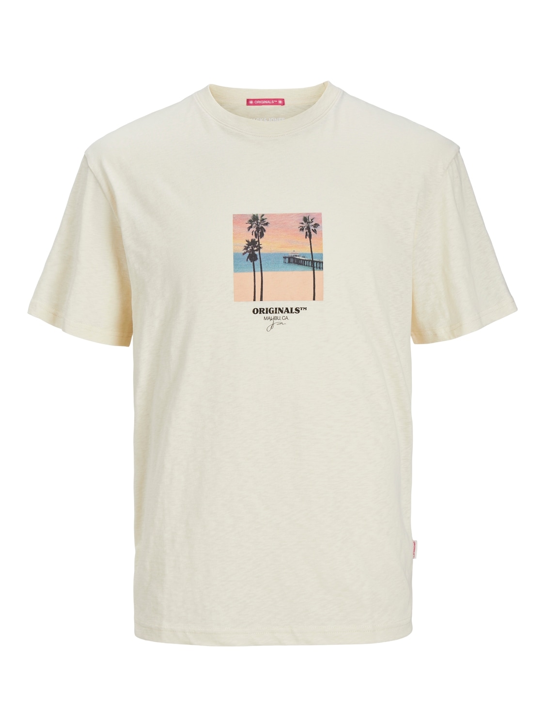 Jack & Jones T-Shirt "JORARUBA SMALL PHOTO TEE SS CREW NECK" günstig online kaufen