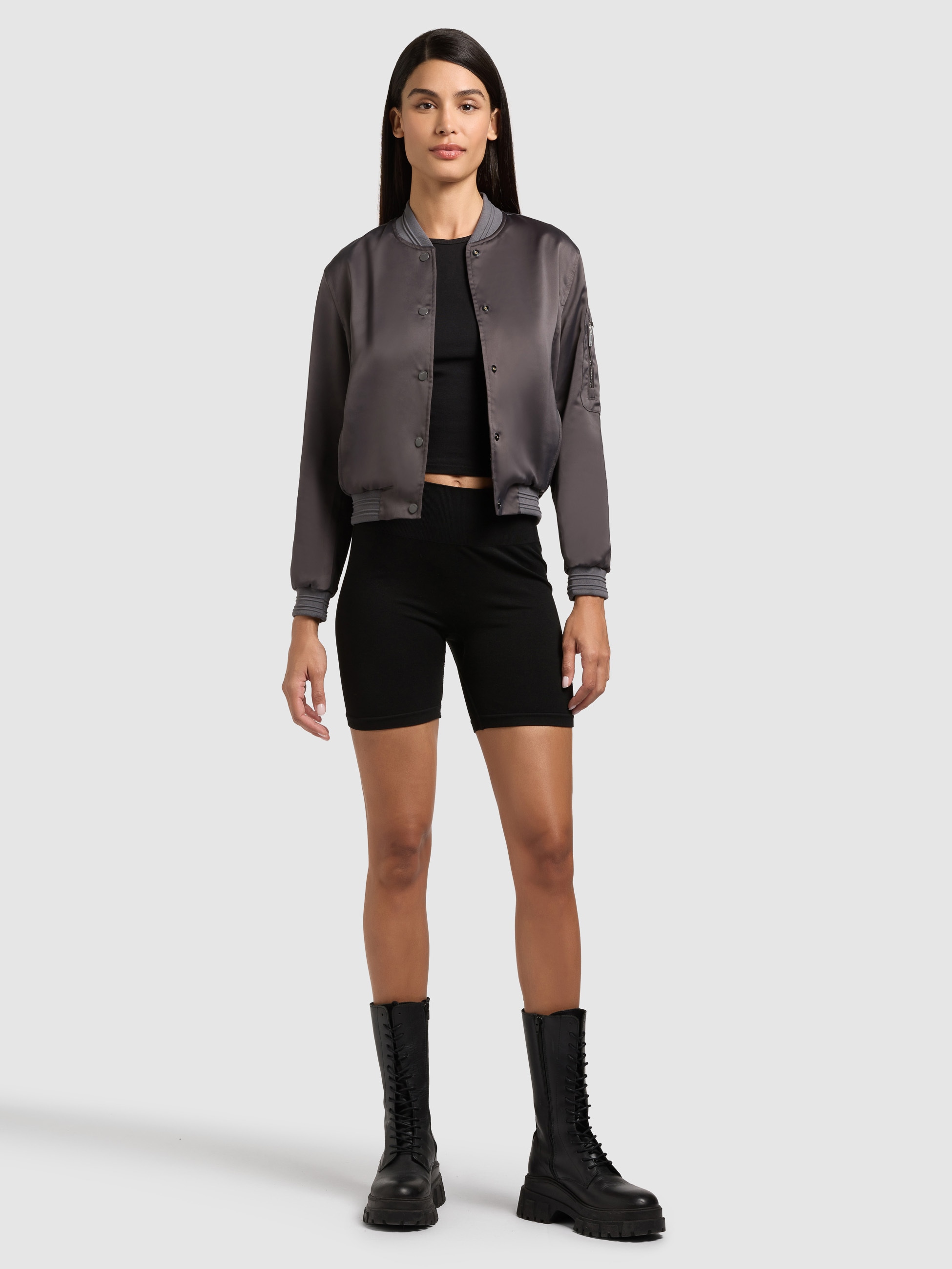 khujo Blouson »TAMI« ohne Kapuze