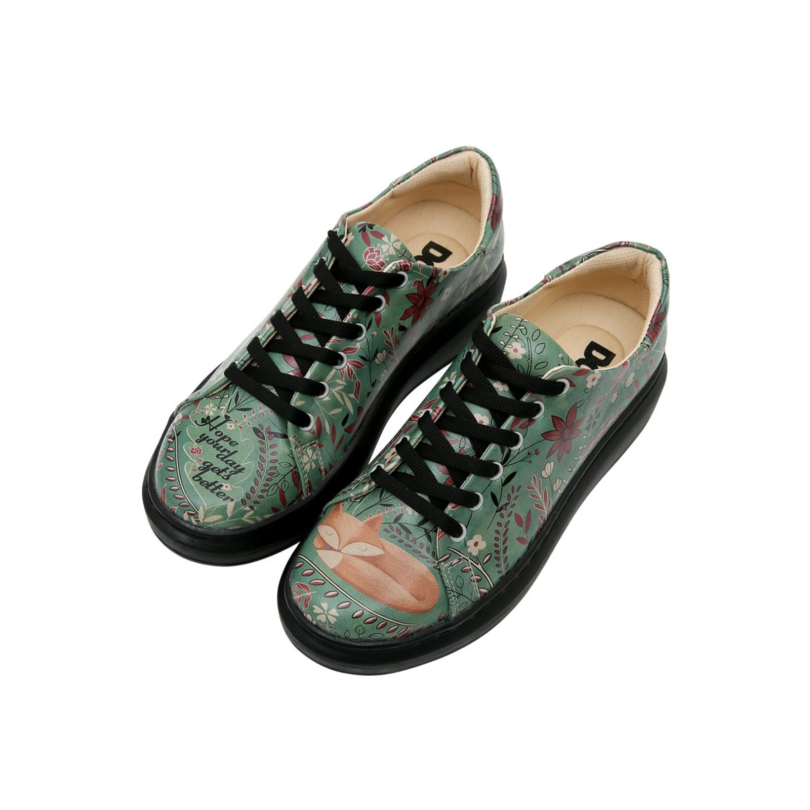 DOGO Plateausneaker »Spirit animal«, Vegan