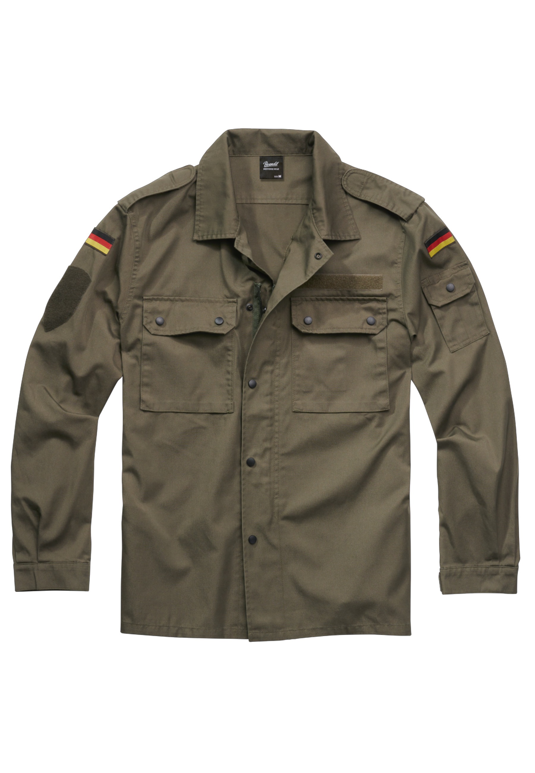 Brandit Kurzarmhemd "Brandit Herren BW Feldbluse"