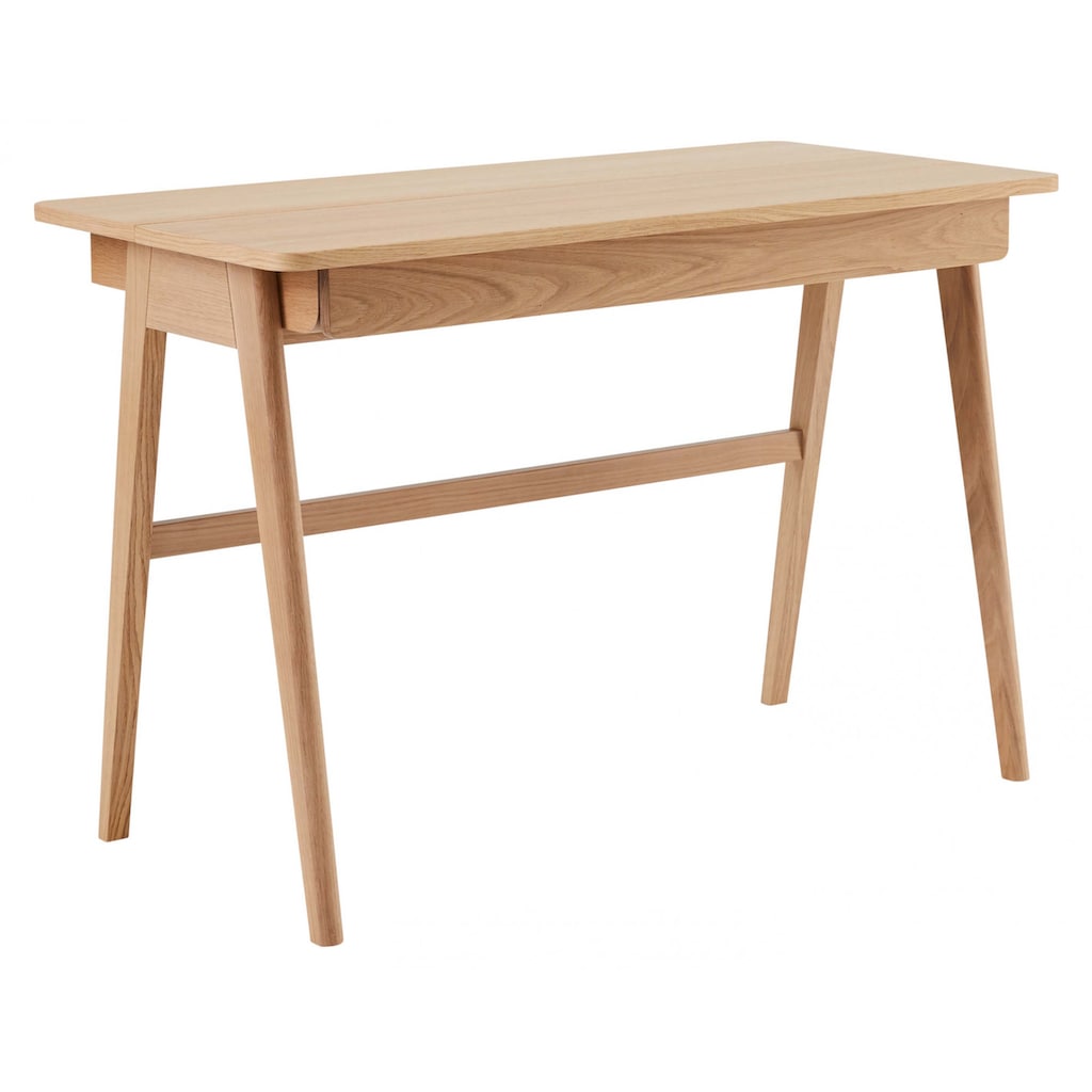 Hammel Furniture Schreibtisch »Findahl by Hammel Home Desk«, (1 St.), 110x55,5/72,5 cm, mit Stauraum und Beine aus Massivholz