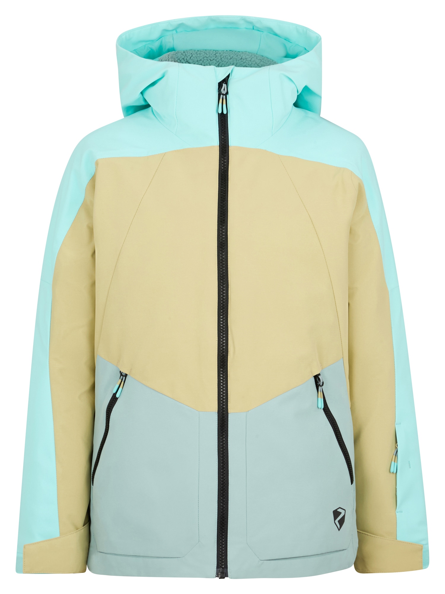 Ziener Skijacke "ARNU-Z AQUASHIELD JUNIOR" wasser- u. winddicht, atmungsaktiv, warm, reflektierende Elemente