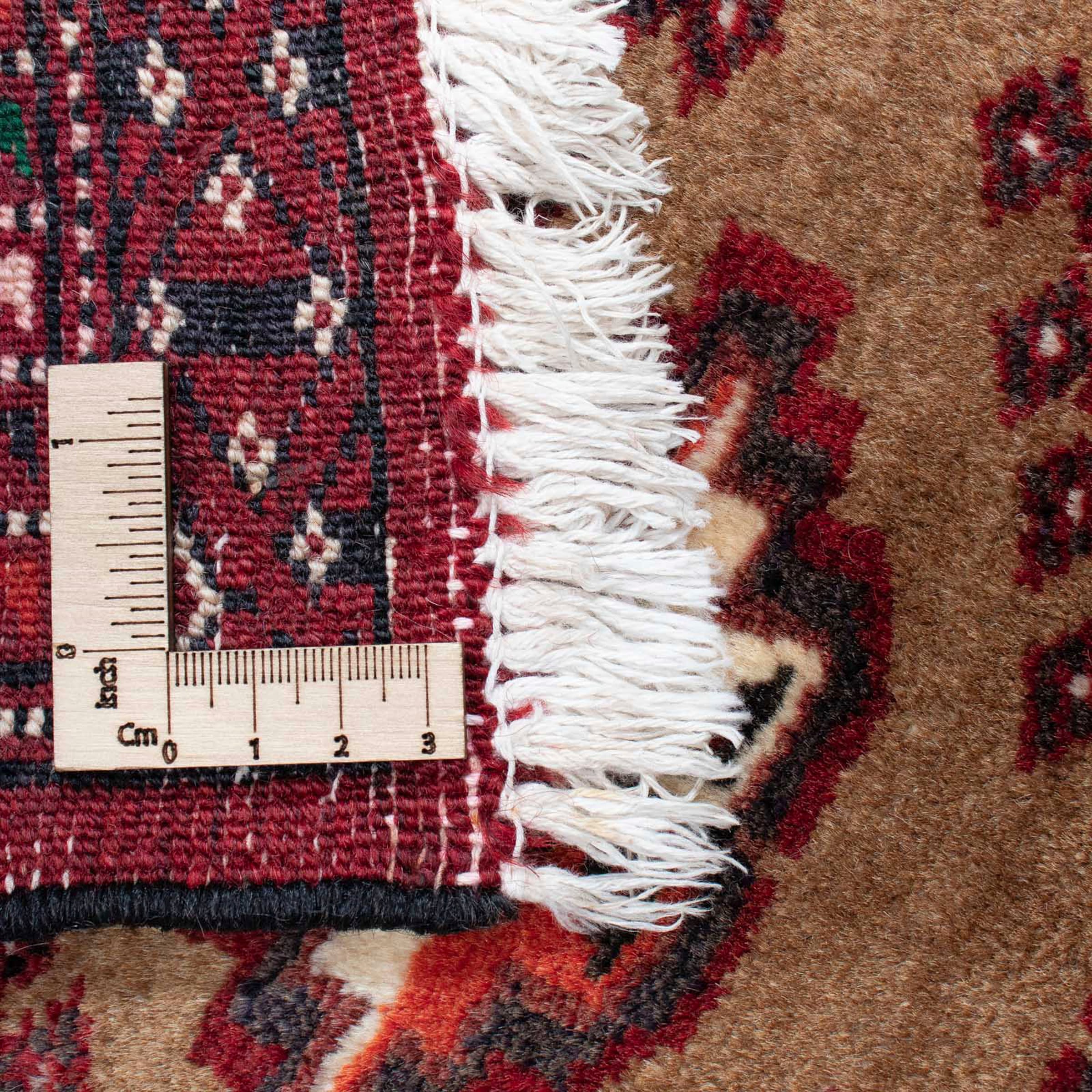 morgenland Orientteppich »Belutsch - 154 x 98 cm - braun«, rechteckig, Wohnzimmer, Handgeknüpft, Einzelstück mit Zertifikat