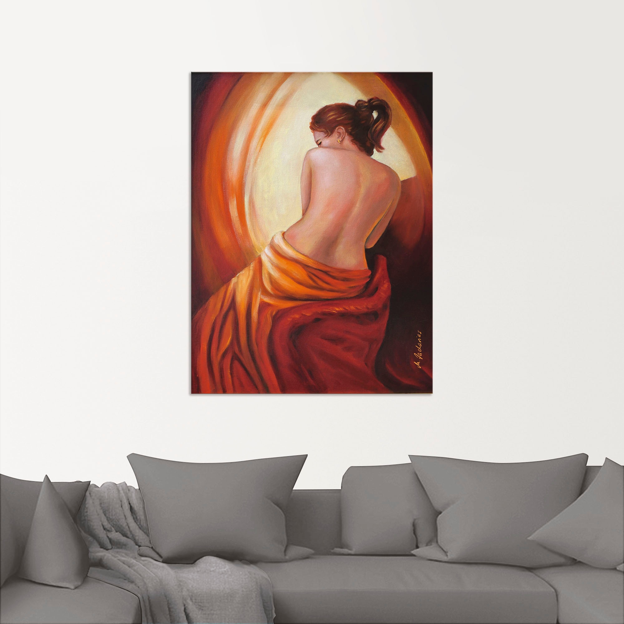 Artland Wandbild »Weiblichkeit im Licht«, Erotische Bilder, (1 St.), als Poster in verschied. Größen