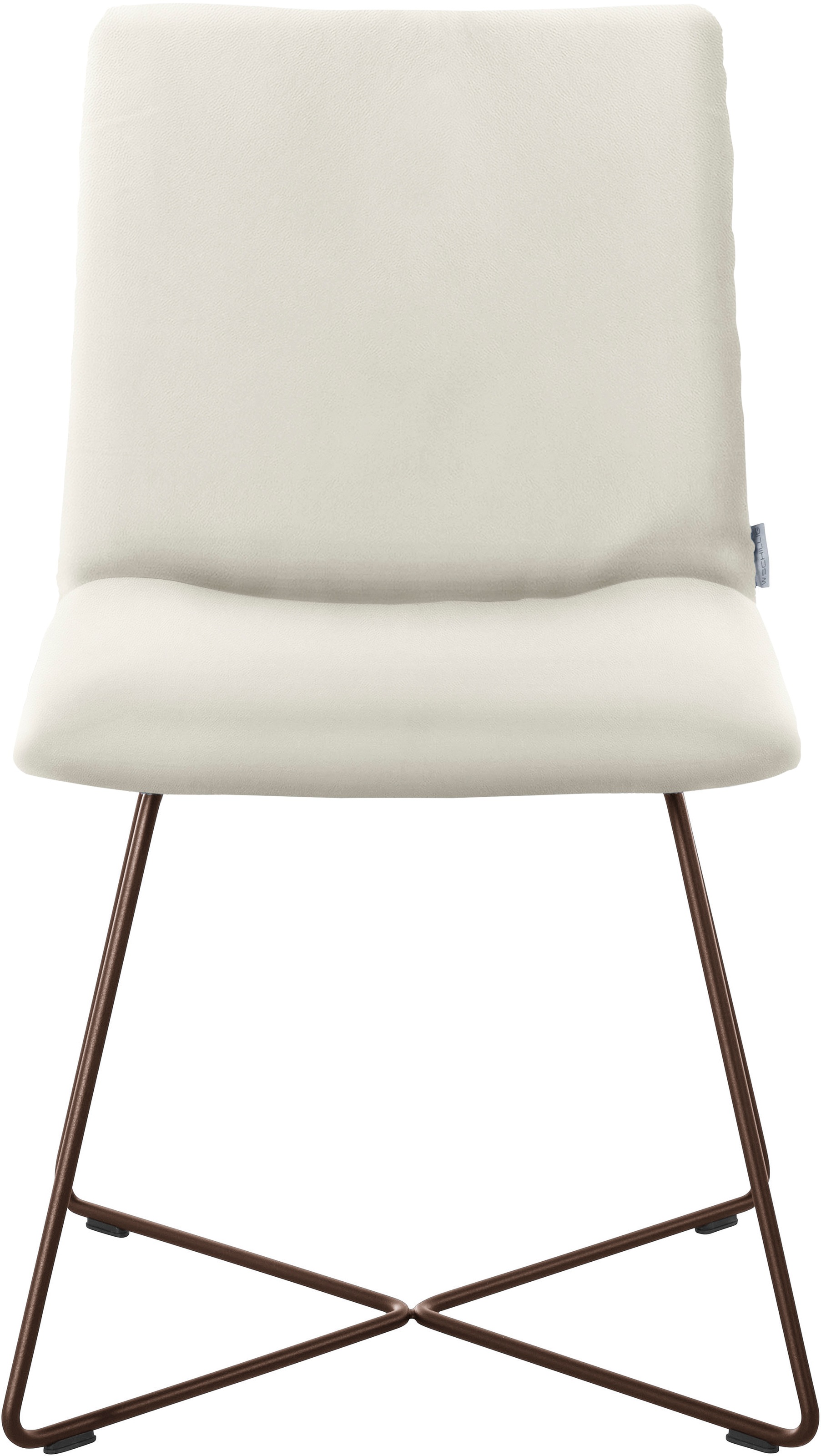 Thumbnail - W.SCHILLIG Polsterstuhl "jakob" () mit Drahtrohrgestell in Bronze pulverbeschichtet