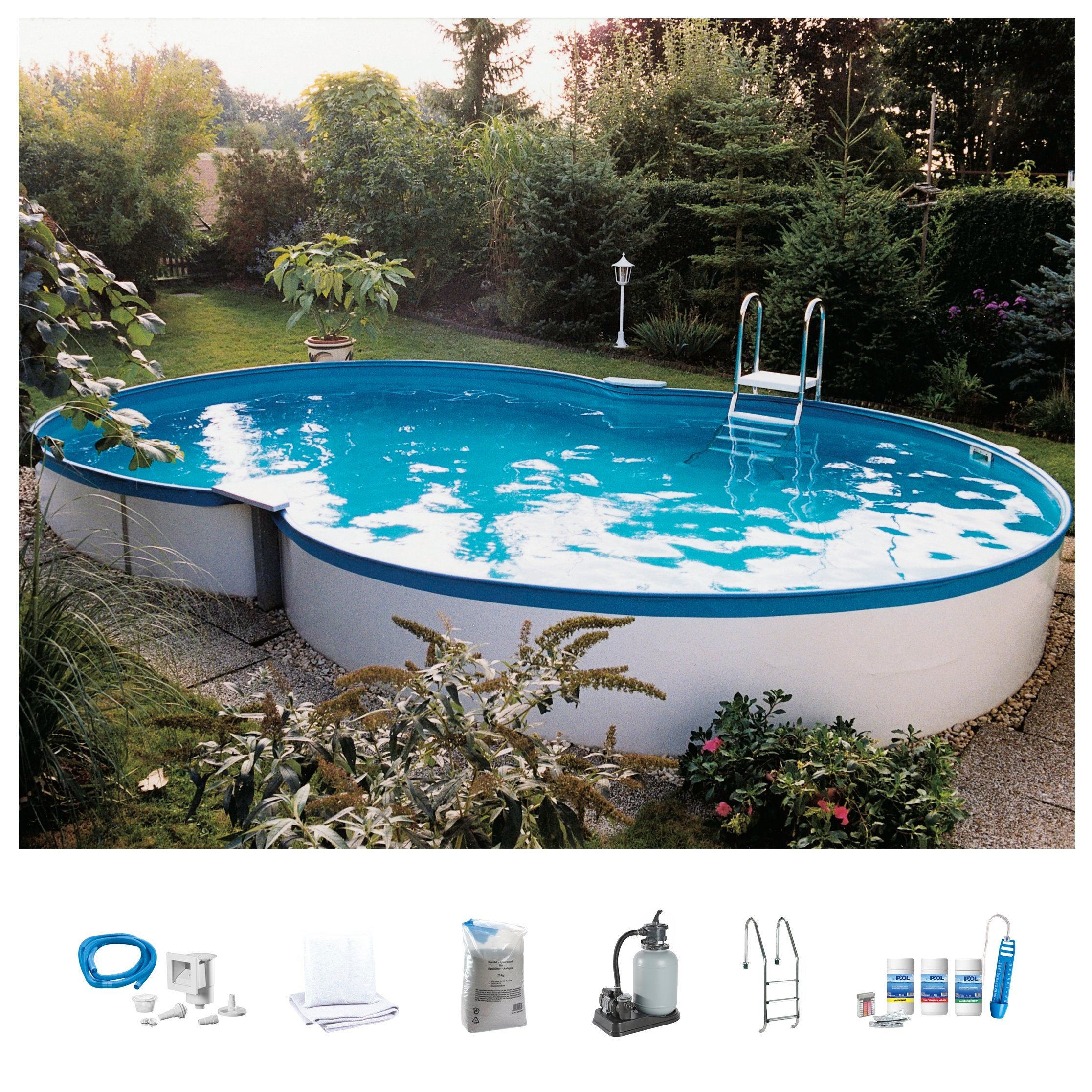my POOL BWT Achtformpool "BRISBANE 2" in verschiedenen Größen erhältlich günstig online kaufen
