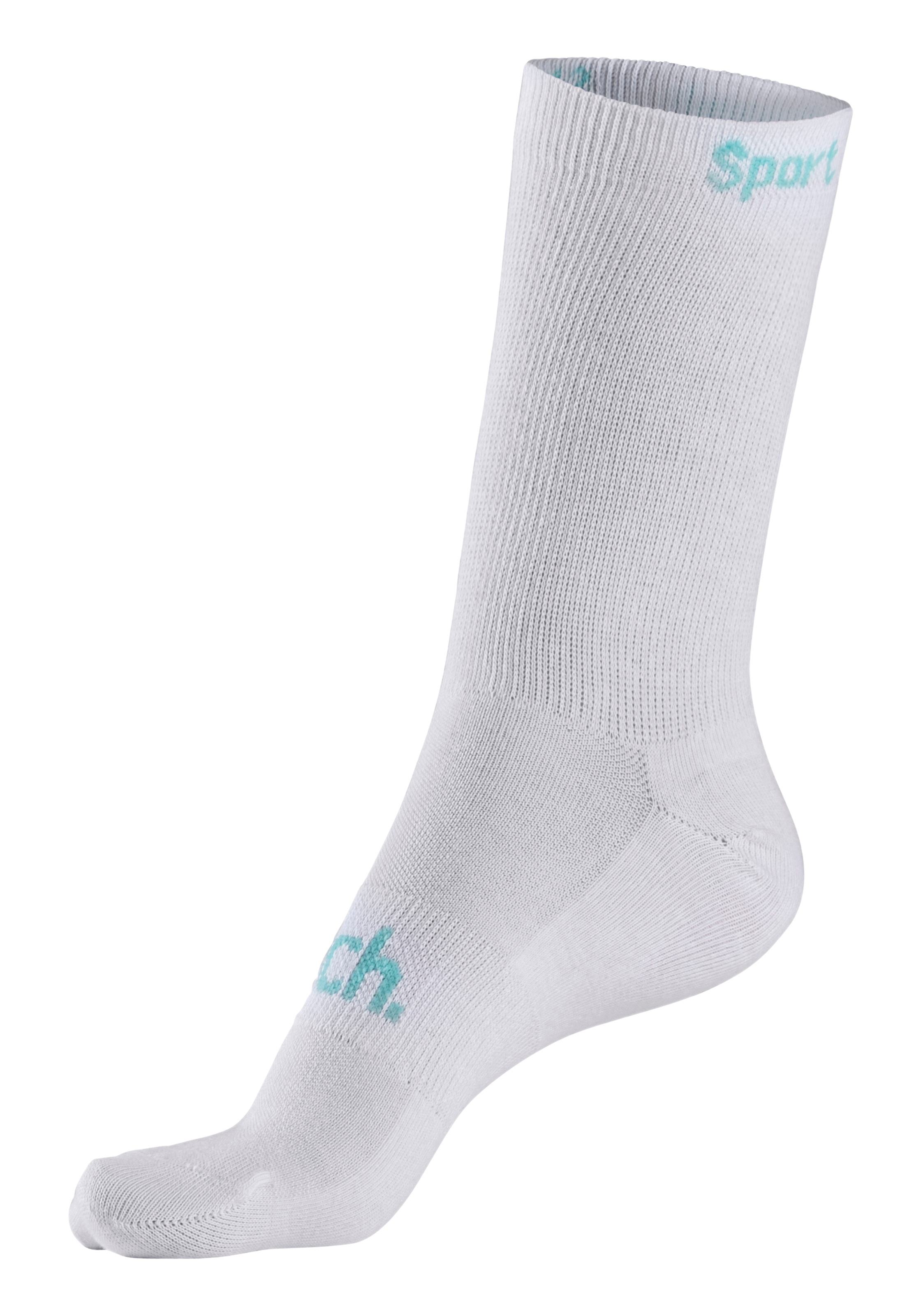 Bench. Sportsocken, (Packung, 6 Paar), mit antibakterieller Feuchtigkeitsregulierung