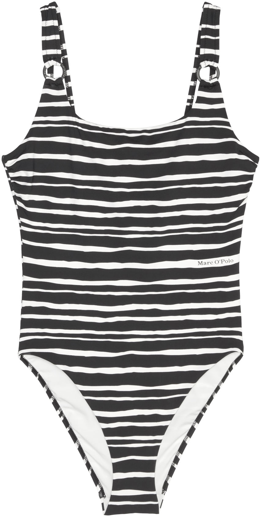 Marc O'Polo Badeanzug »Summer Blacks«, mit figurbetontem Schnittdesign