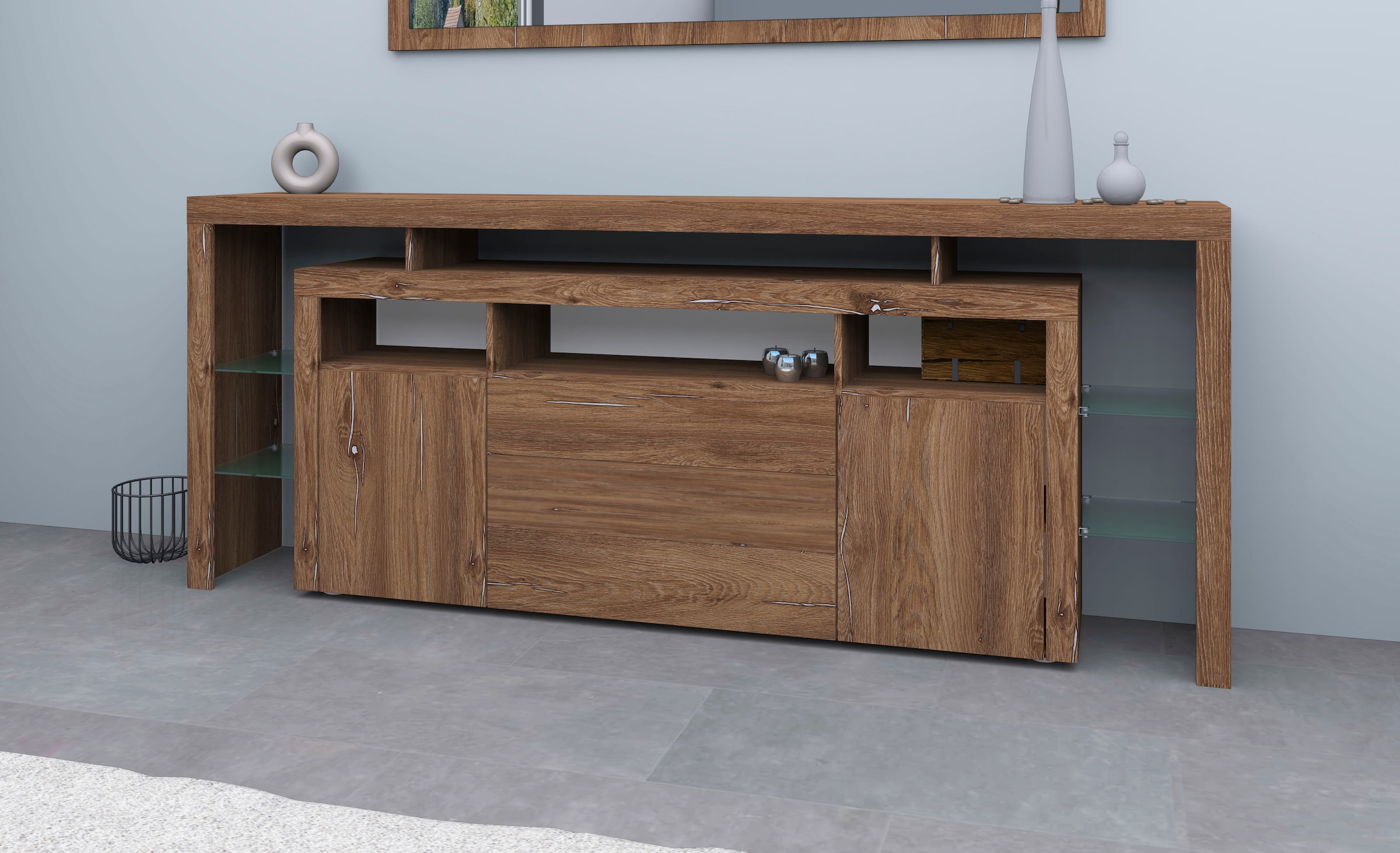 borchardt Möbel Sideboard "Rosario", Breite 220 cm günstig online kaufen