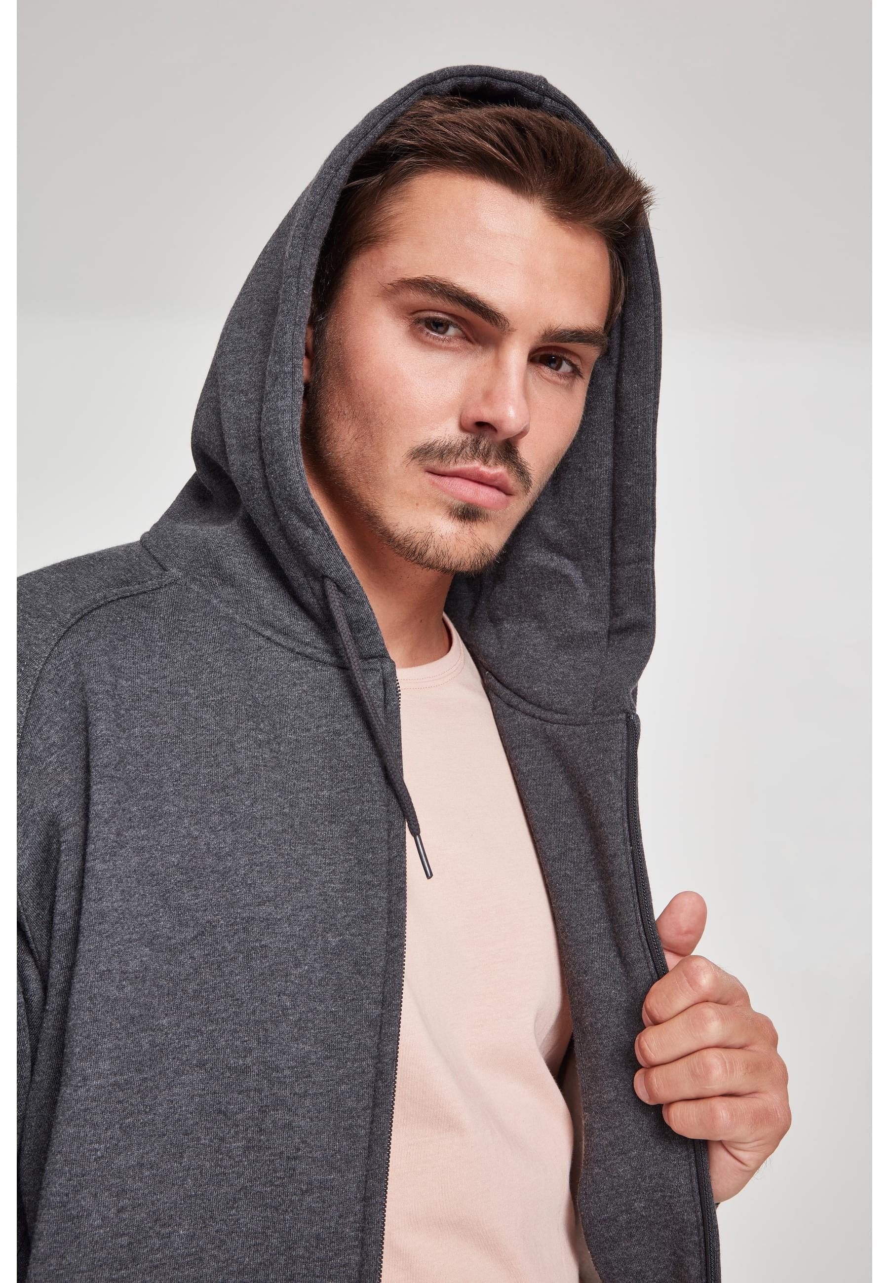 URBAN CLASSICS Sweatjacke »Urban Classics Herren Zip Hoody«