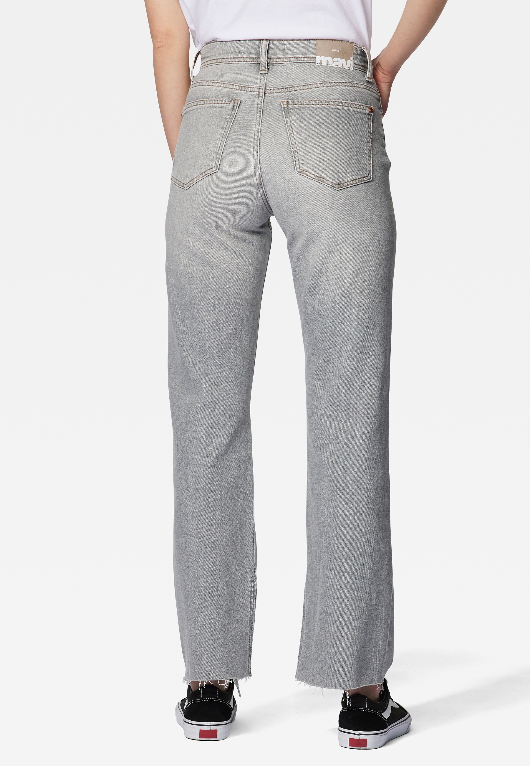 Mavi Straight-Jeans »BARCELONA SLIT«, Straight Leg Jeans mit Schlitz