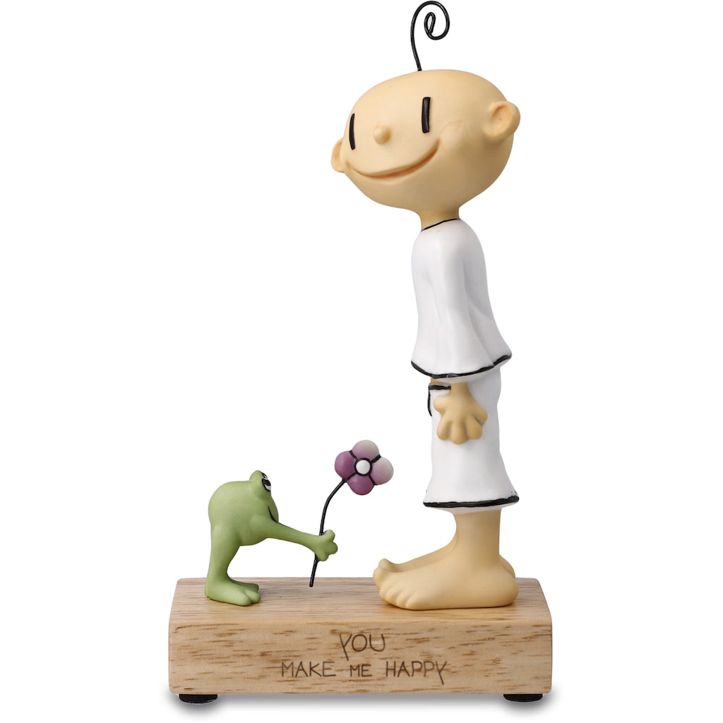 Goebel Sammelfigur »Figur Der kleine Yogi - "You make me happy"«