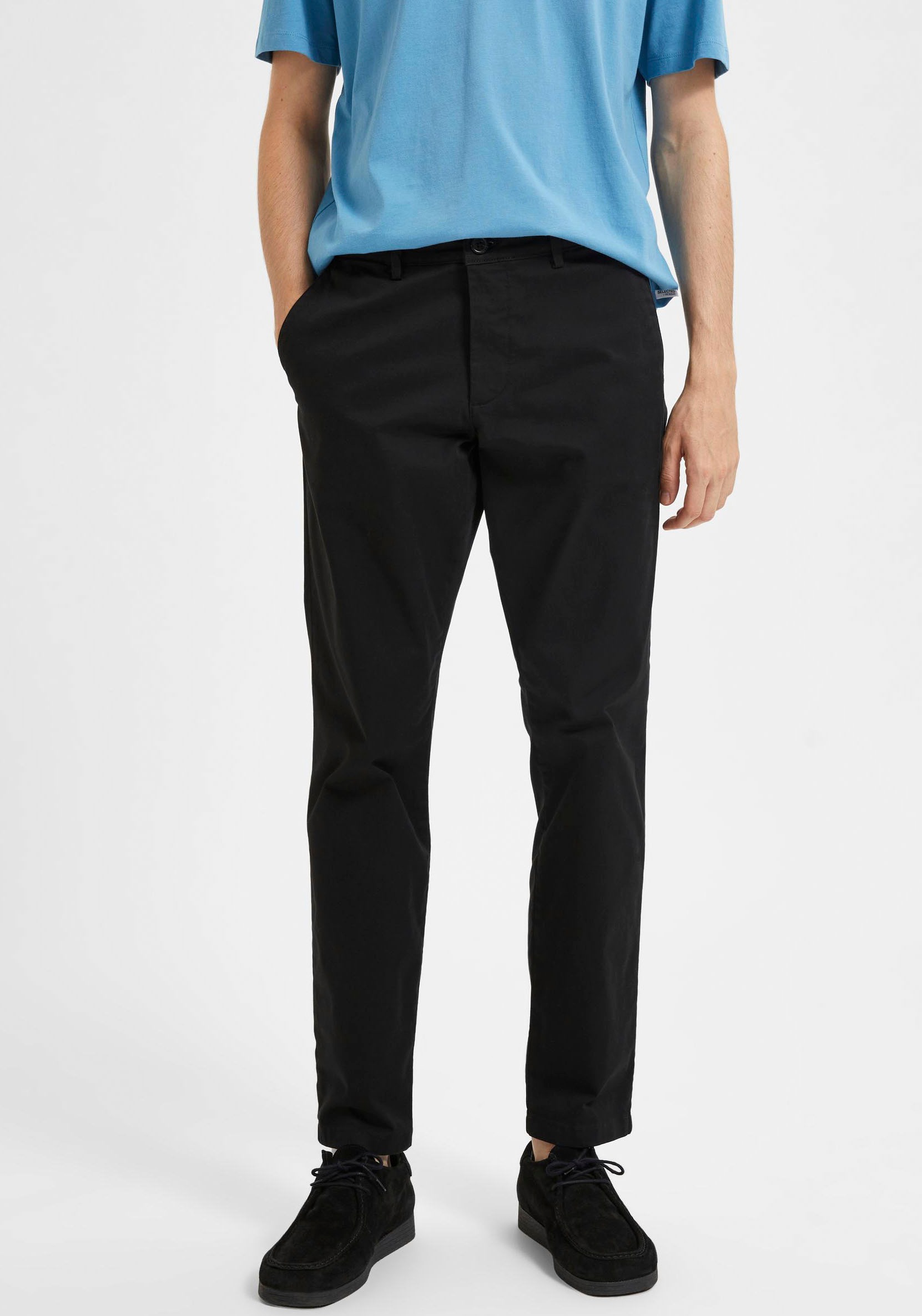 Selected Chino Slim Fit Black 32/L34 2