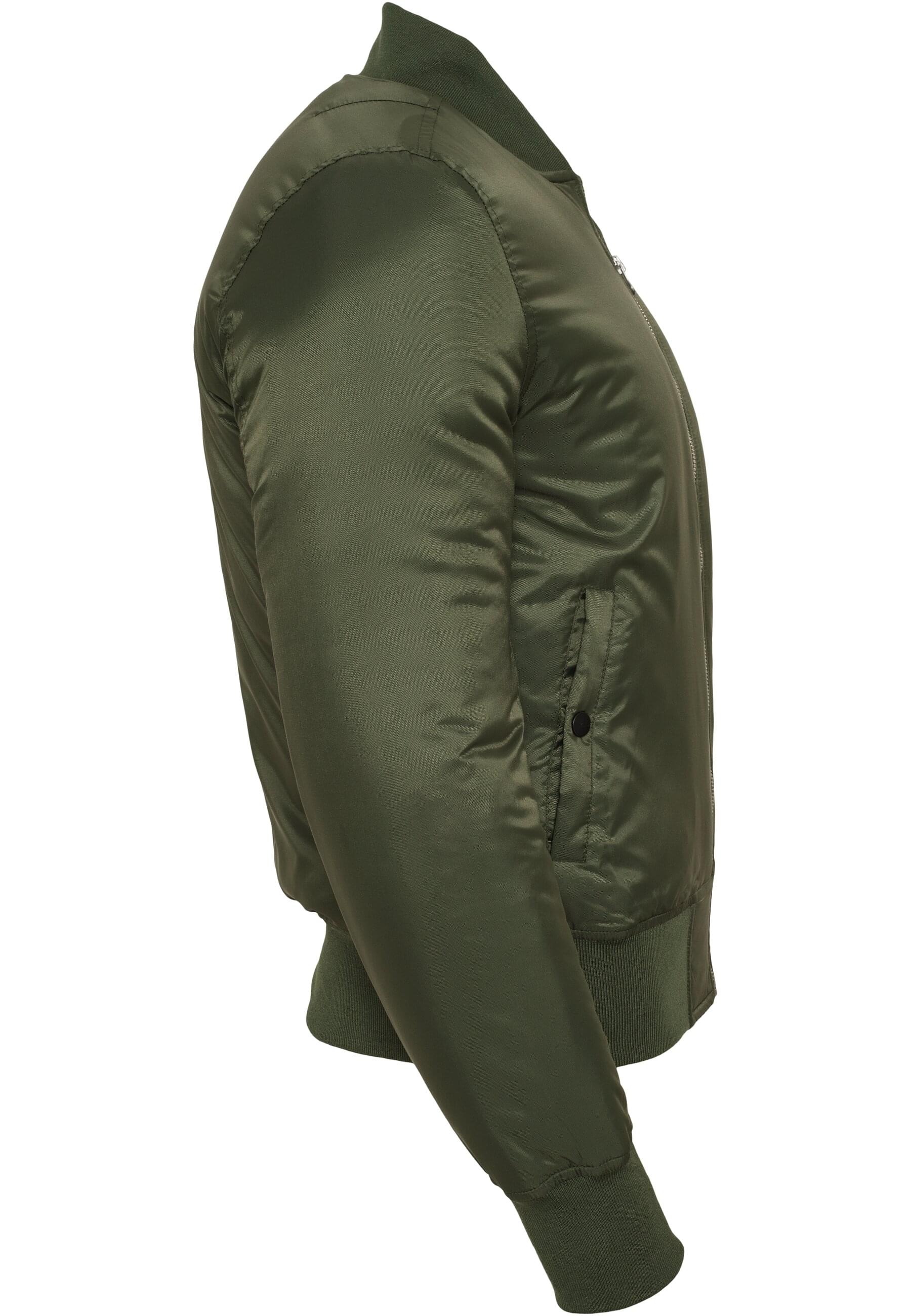 URBAN CLASSICS Anorak »Urban Classics Herren Basic Bomber Jacket«, (1 St.), ohne Kapuze
