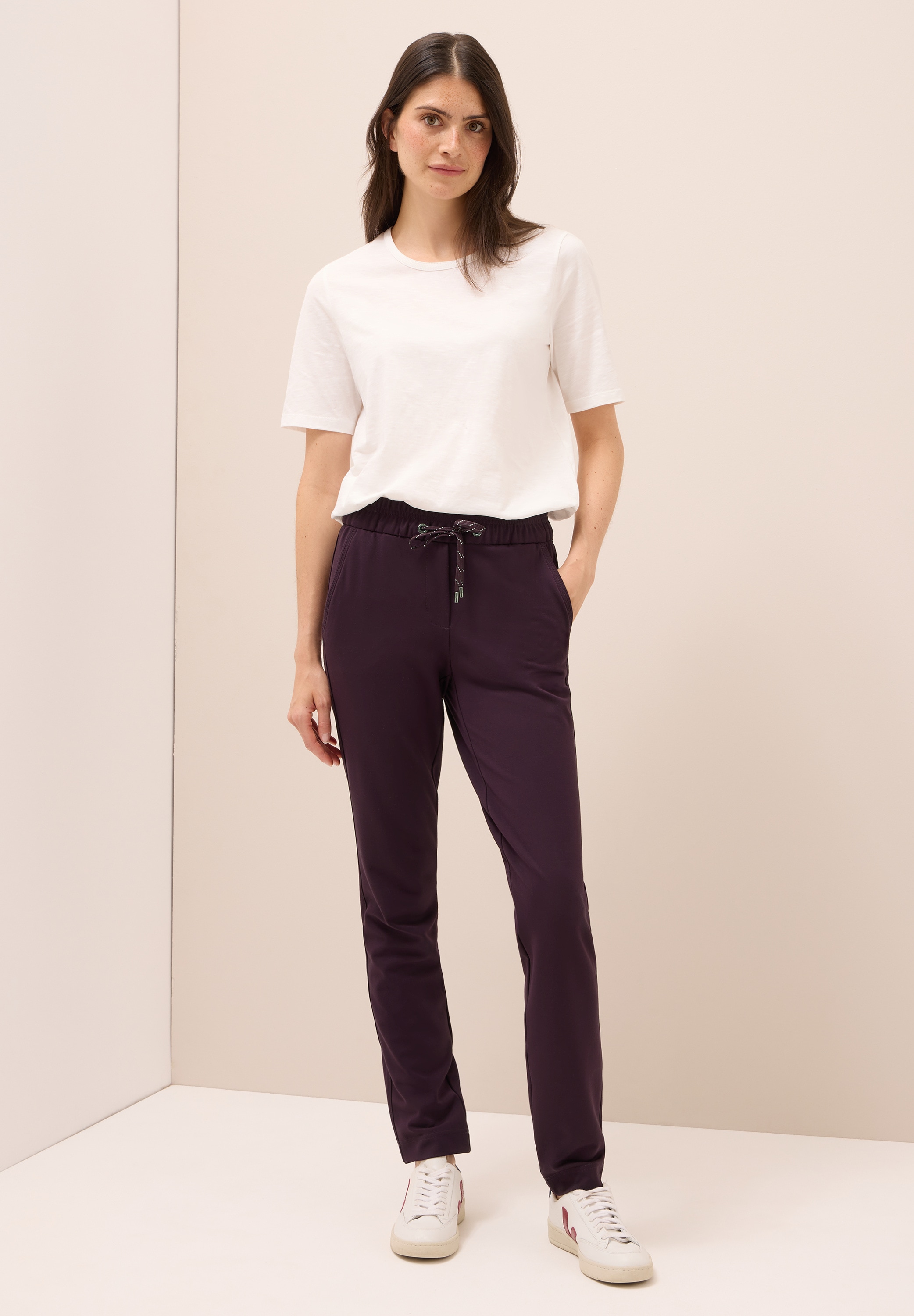 Cecil Jogger Pants, Middle Waist
