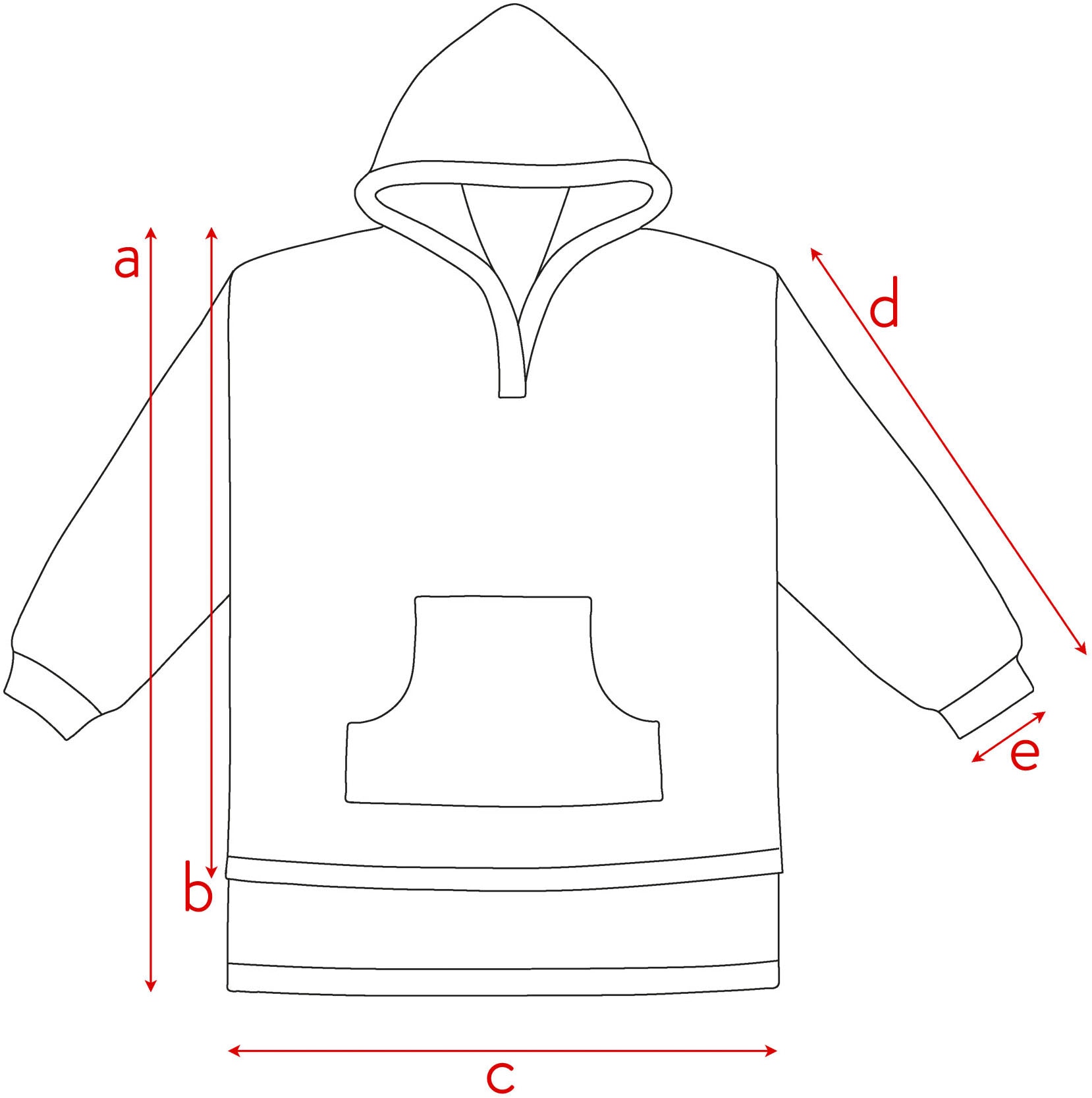 Castell - Markenbettwäsche Badeponcho »Polar Bear«, (1 St.), Sherpa Teddy Fleece Hoodie, Kuschelhoodie, Kuscheldecke, weich+wärmend