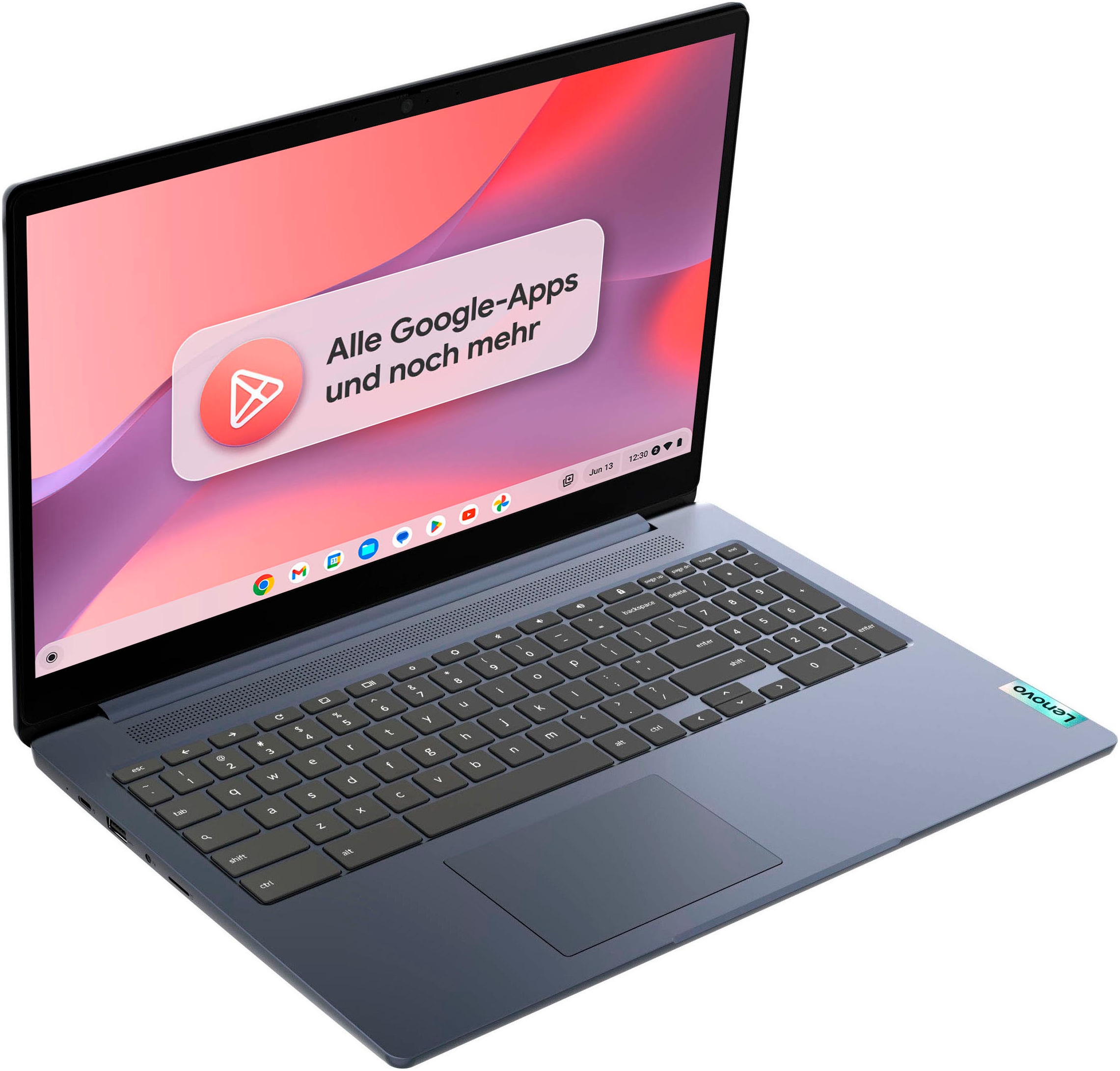 Lenovo Chromebook »IdeaPad 3 Chrome 15IJL6 8GB RAM / 128GB eMMC«, 39,6 cm, / 15,6 Zoll, Intel, Celeron, UHD Graphics