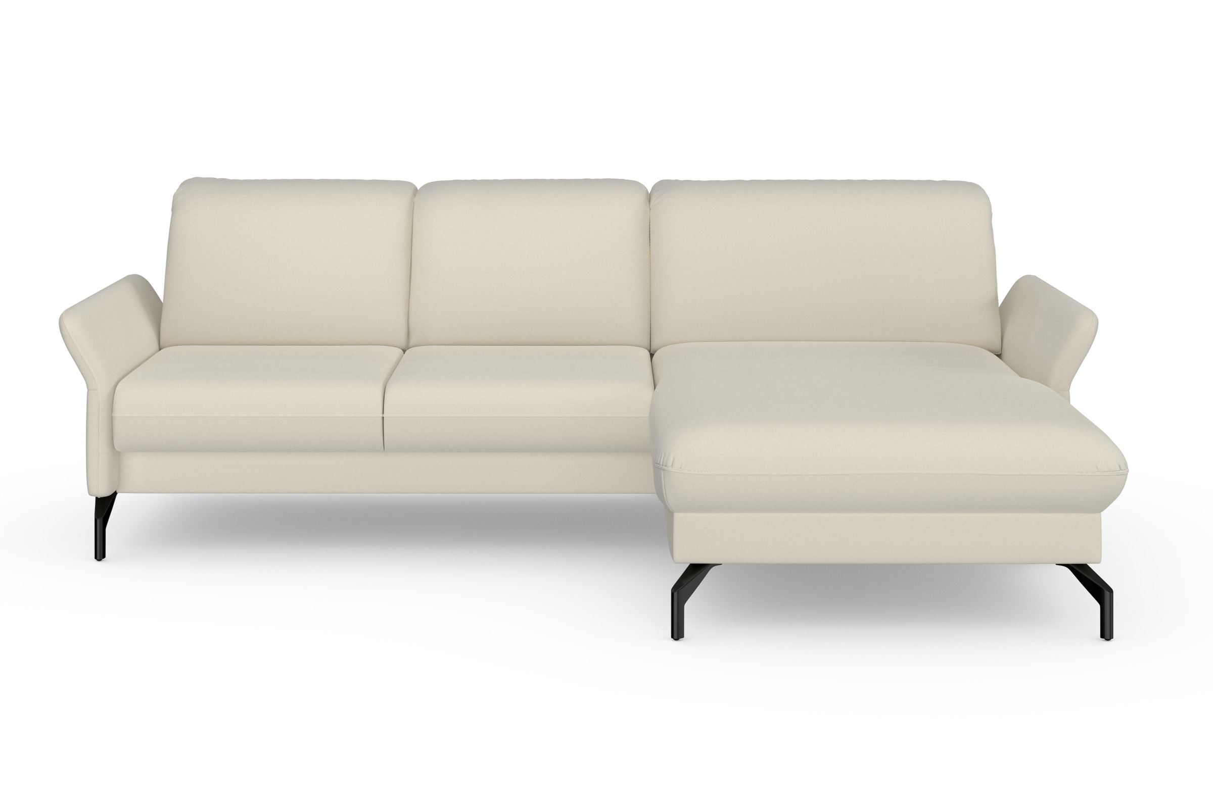 sit&more Ecksofa »Fashion L-Form«, wahlweise mit Kopfteilverstellung und Vorziehsitz, motorisch