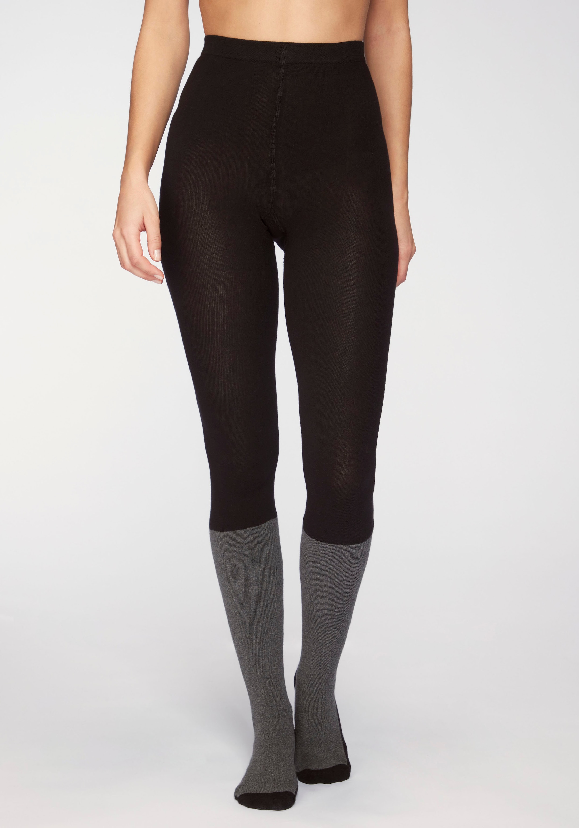 Lavana Strickstrumpfhose 1 Stk. tlg. mit verstärkten Zonen, ideal für Skifa günstig online kaufen