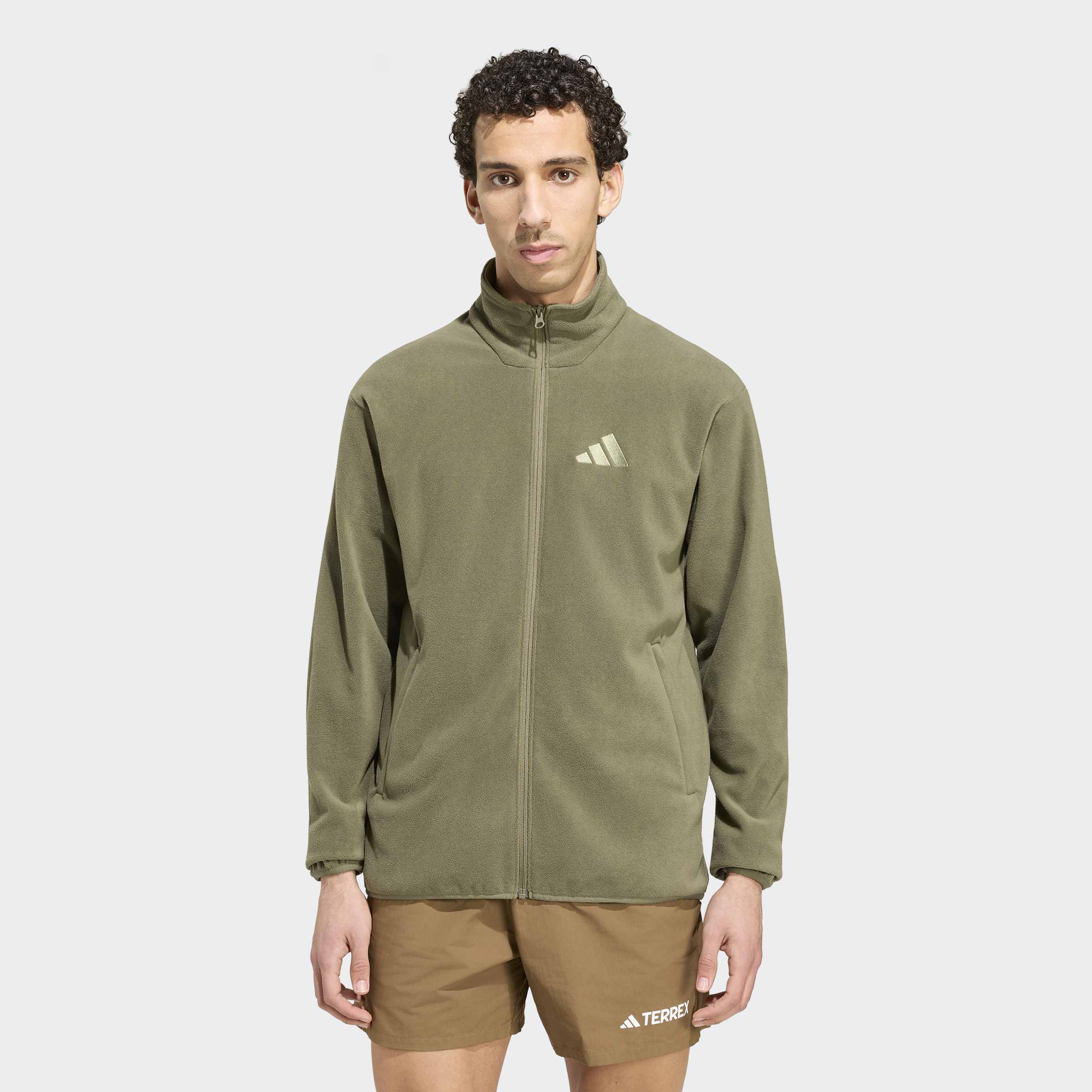 adidas TERREX Fleecejacke "MULTI ESSENTIALS, DURCHGEHENDER REISSVERSCHLUSS"