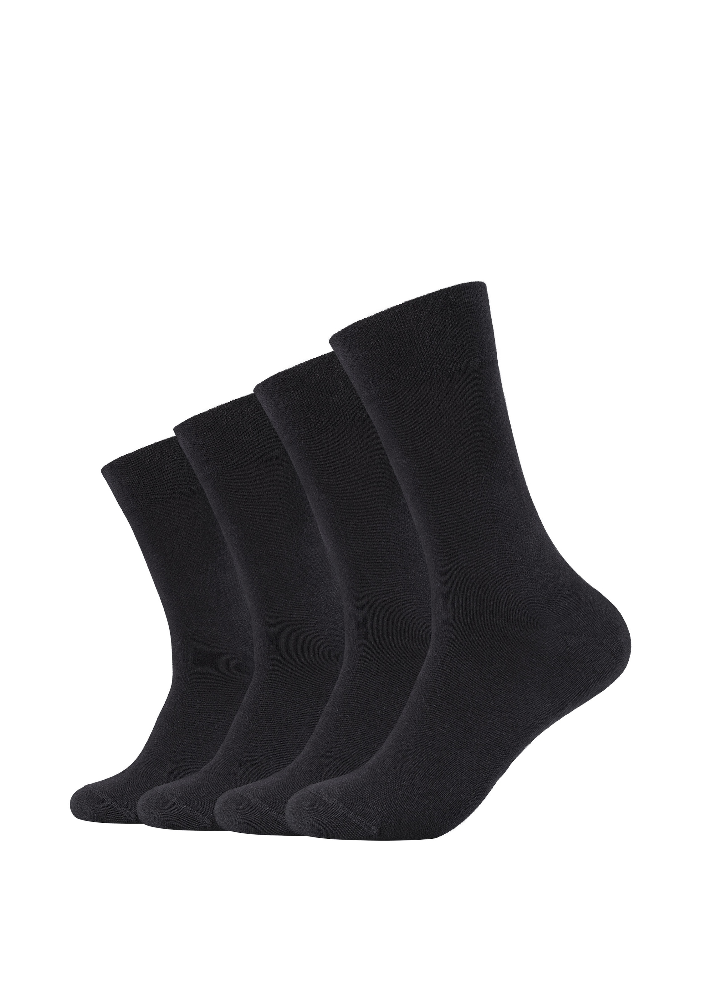 Socken, (Packung, 4er-Pack), mit atmungsaktiver Baumwolle