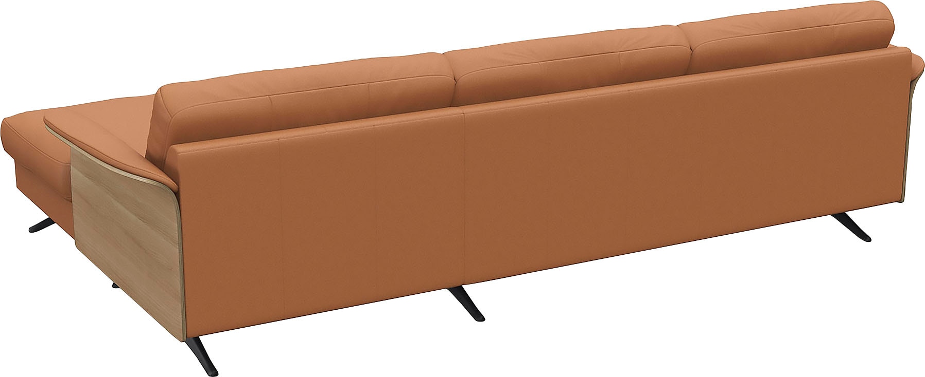 FLEXLUX Ecksofa »Glow, super bequem durch hochwertigem Sitzaufbau mit Federkern, L-Form« Modernes skandinavisches Design