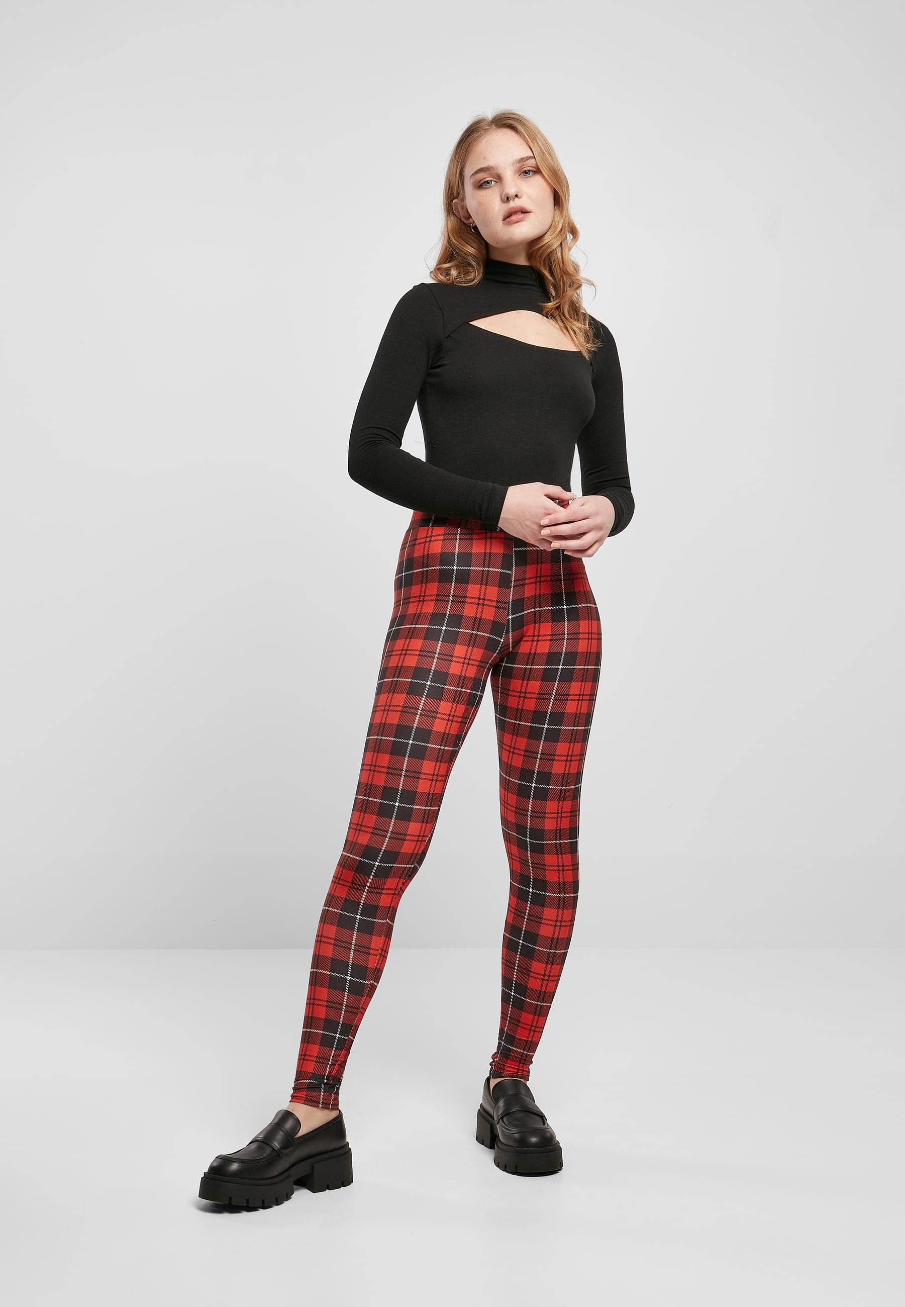 URBAN CLASSICS Leggings »Urban Classics Damen Ladies Soft AOP Leggings«, (1 tlg.)