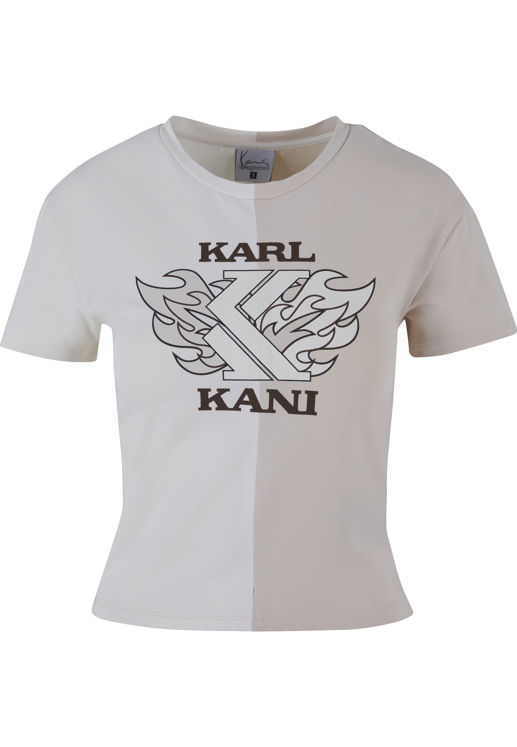 Karl Kani T-Shirt "Karl Kani Damen KW224-014-1 KK Retro Block Crop Tee" 1 Stk.