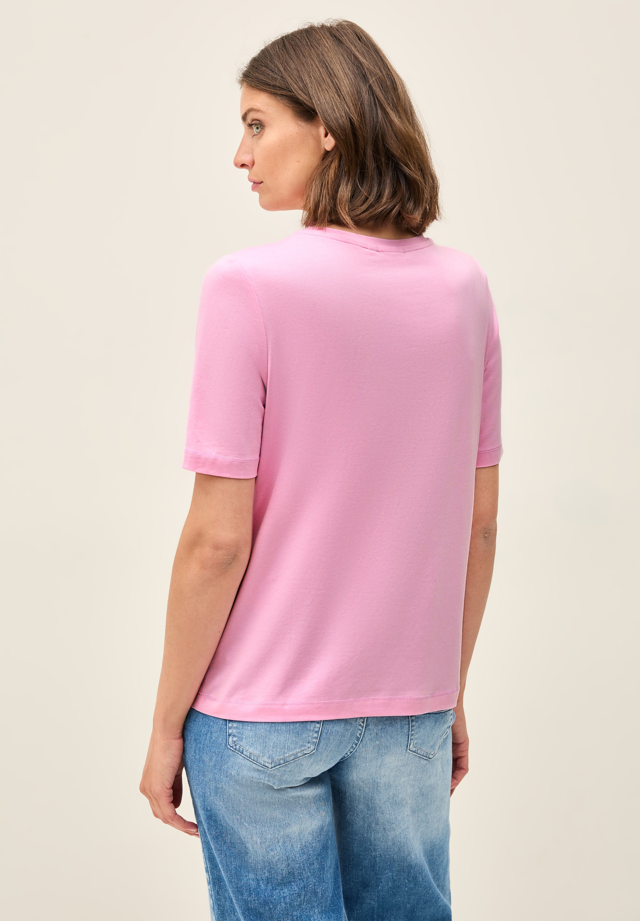 Cecil T-Shirt, im soften Baumwoll-Mix