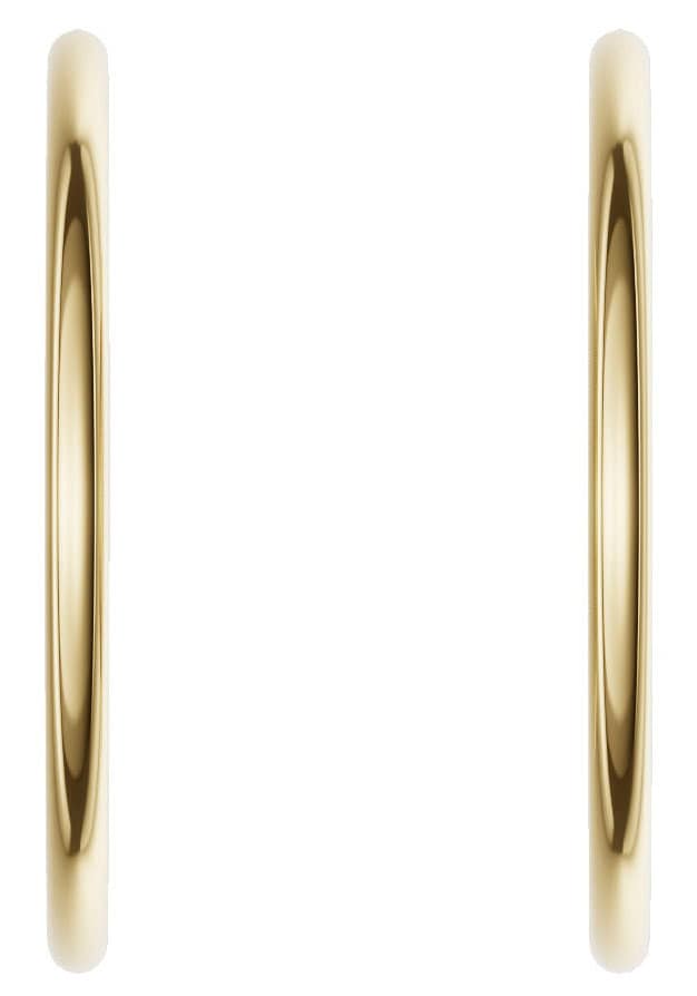 Firetti Paar Creolen »Schmuck Geschenk Silber 925 2,5 mm breit«, Made in Germany