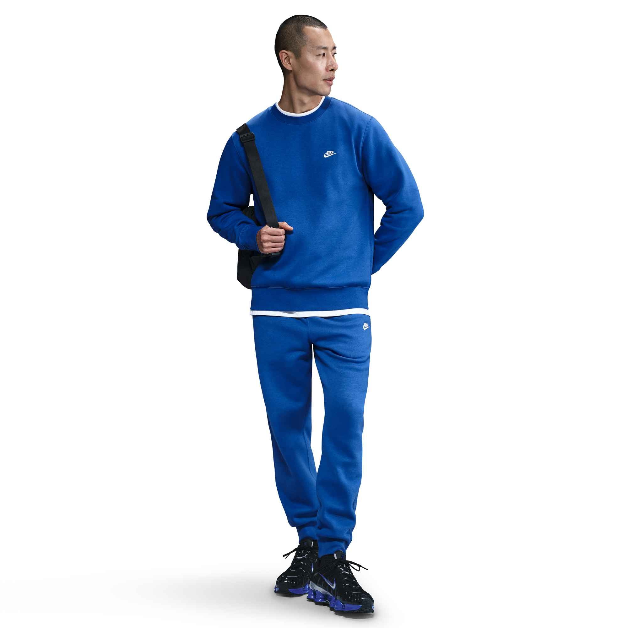 Nike Sportswear Sweatshirt »M NK CLUB BB CREW«, kurzärmelige Ausführung, mit Rundhalsausschnitt, aus Jersey-Material

