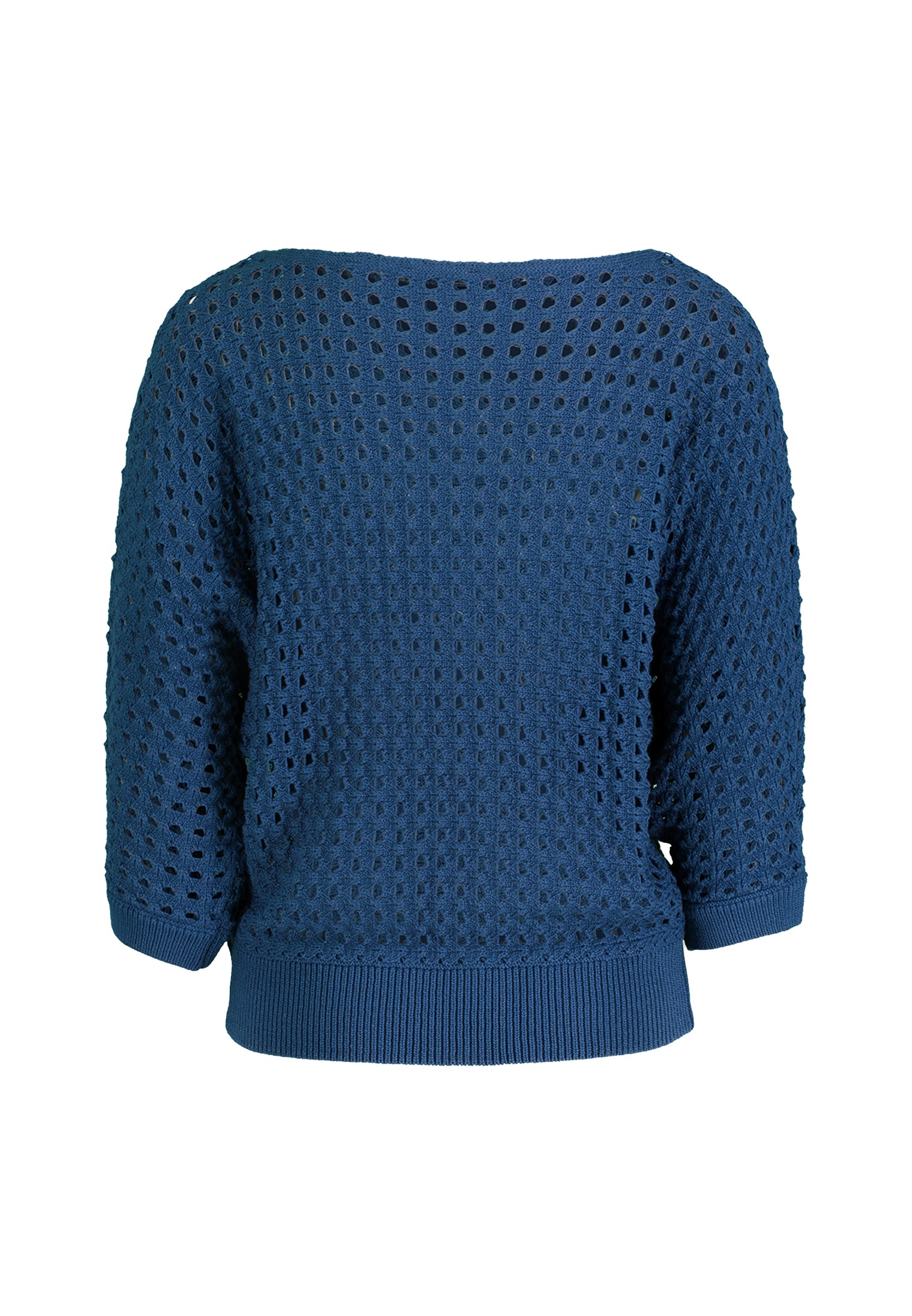 Zero Strickpullover »zero Pullover mit Lochmuster«, (1 tlg.), Lochmuster