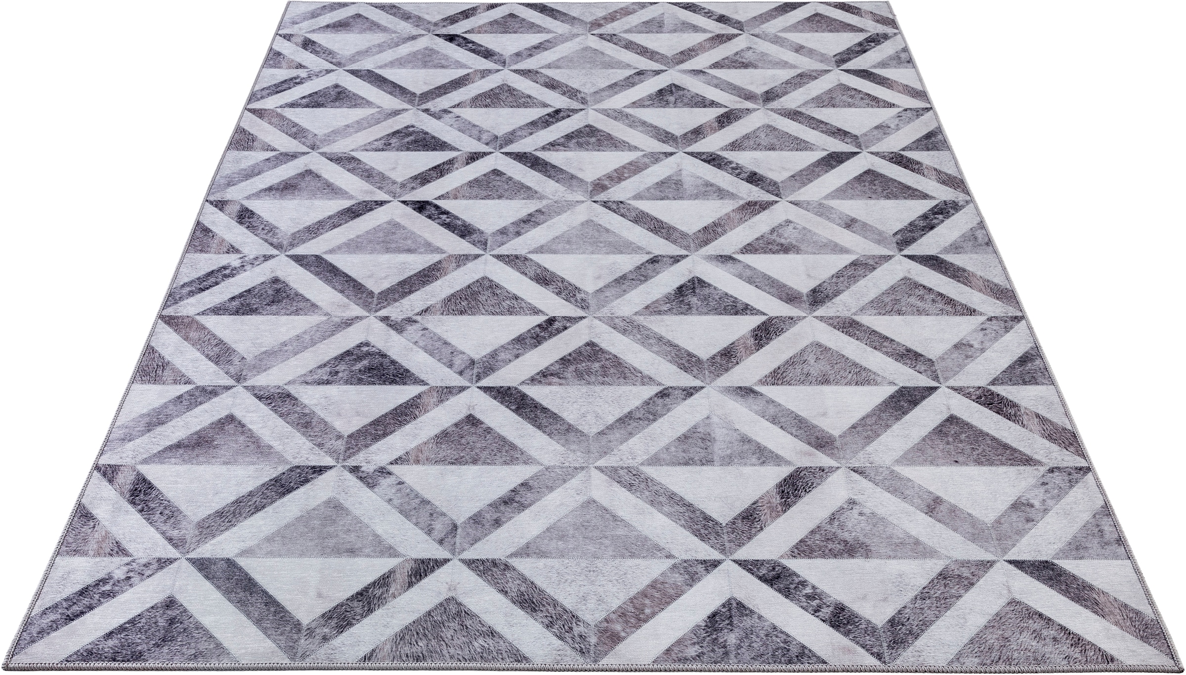 Gino Falcone Teppich "Serena GF 049" rechteckig 7 mm Höhe gedruckte Fellopt günstig online kaufen