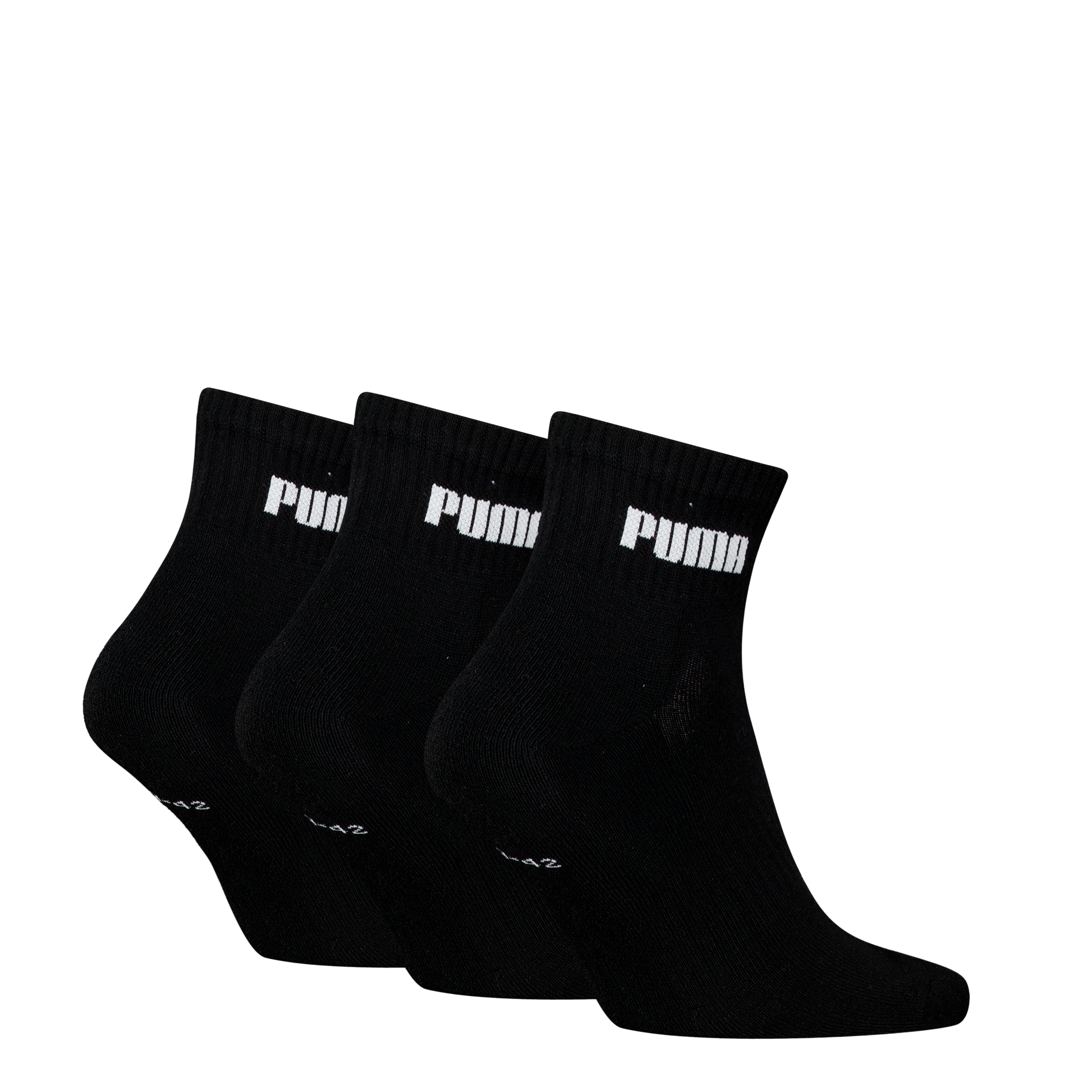 PUMA Kurzsocken "PUMA UNISEX CUSHIONED NEXT QUARTER 3P", (3 Paar, 3 Paar), günstig online kaufen