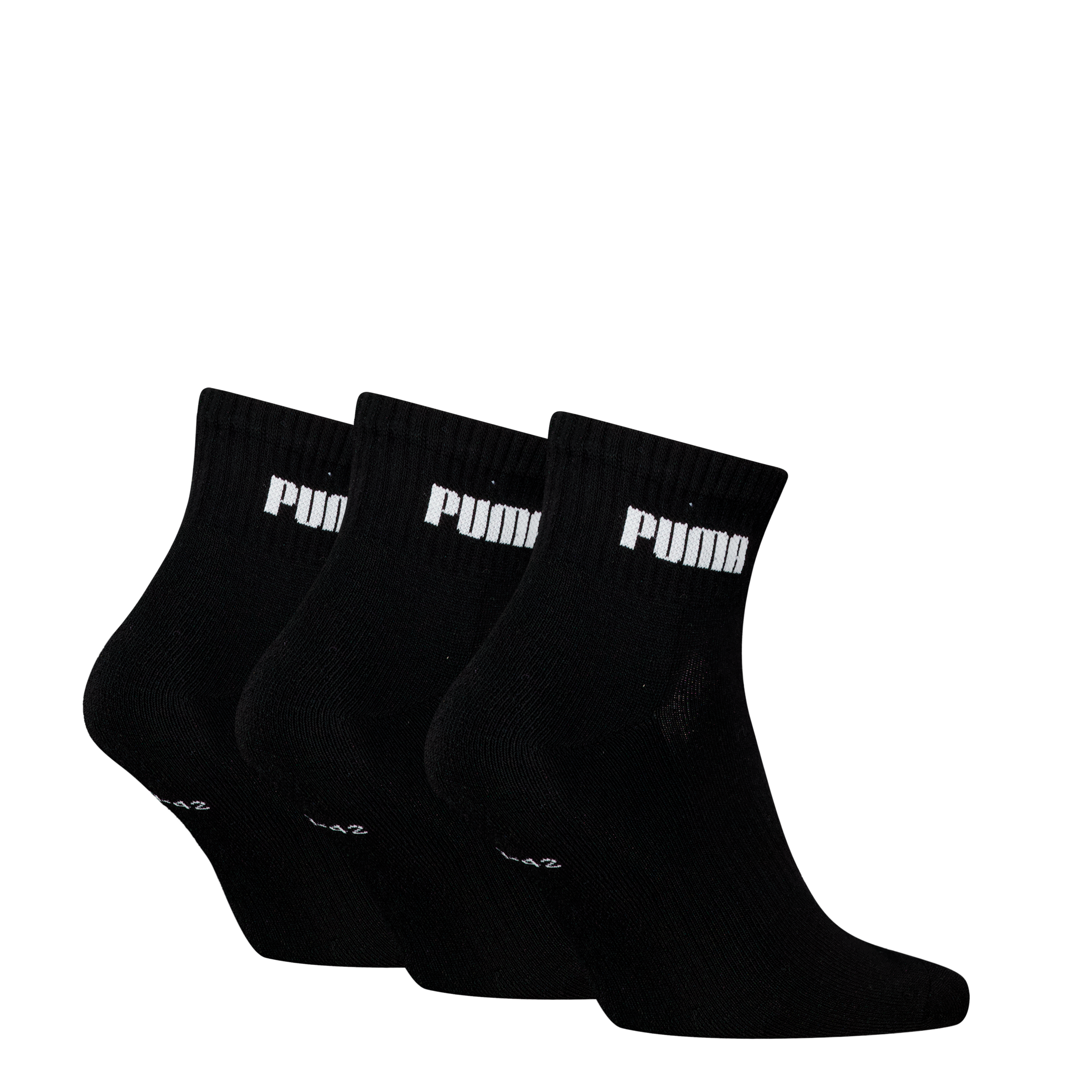 PUMA Kurzsocken "PUMA UNISEX CUSHIONED NEXT QUARTER 3P" 3 Paar, 3 Stk. tlg. günstig online kaufen