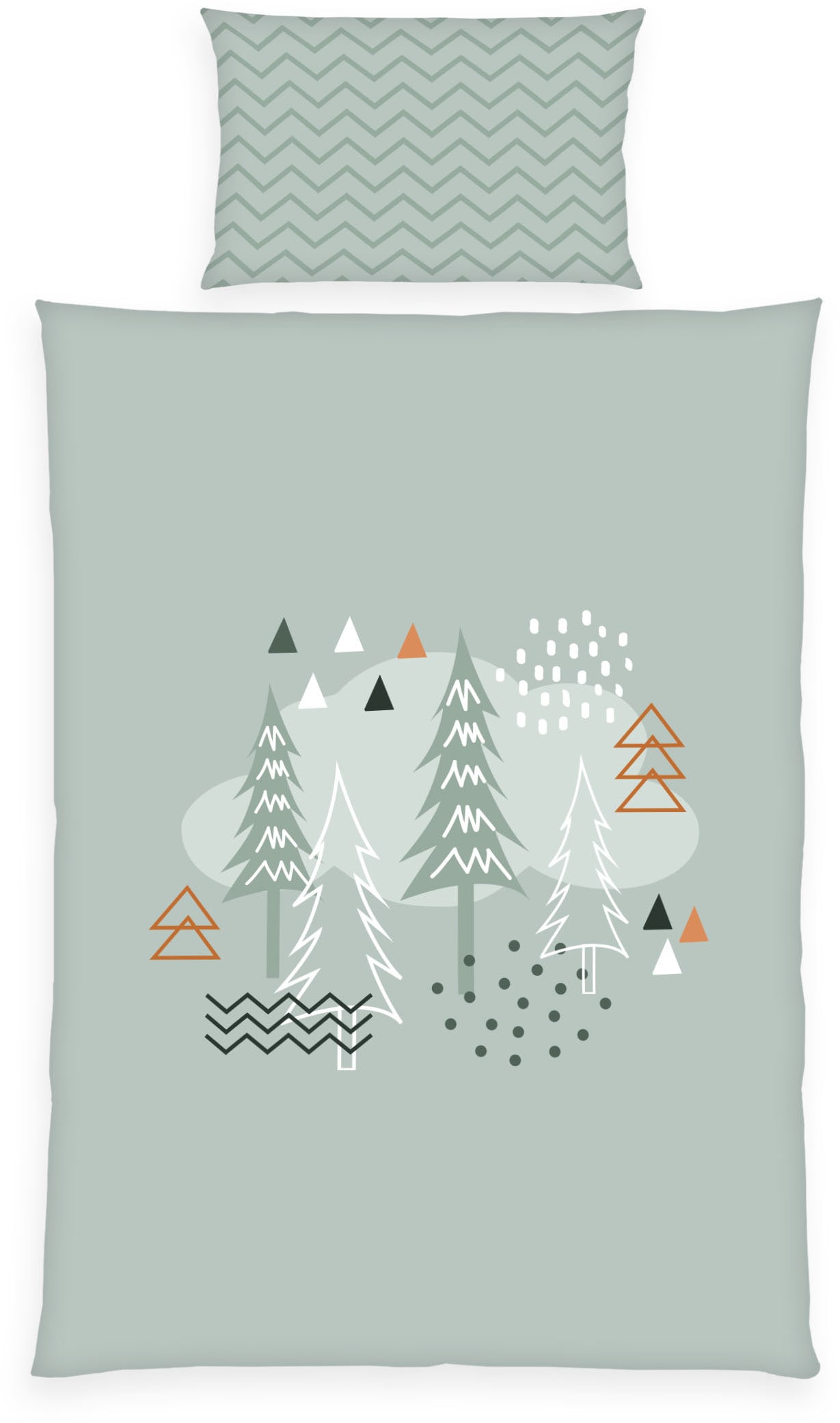 Baby Best Wendebettwäsche "babybest Nordic Forest" 2 Stk. günstig online kaufen