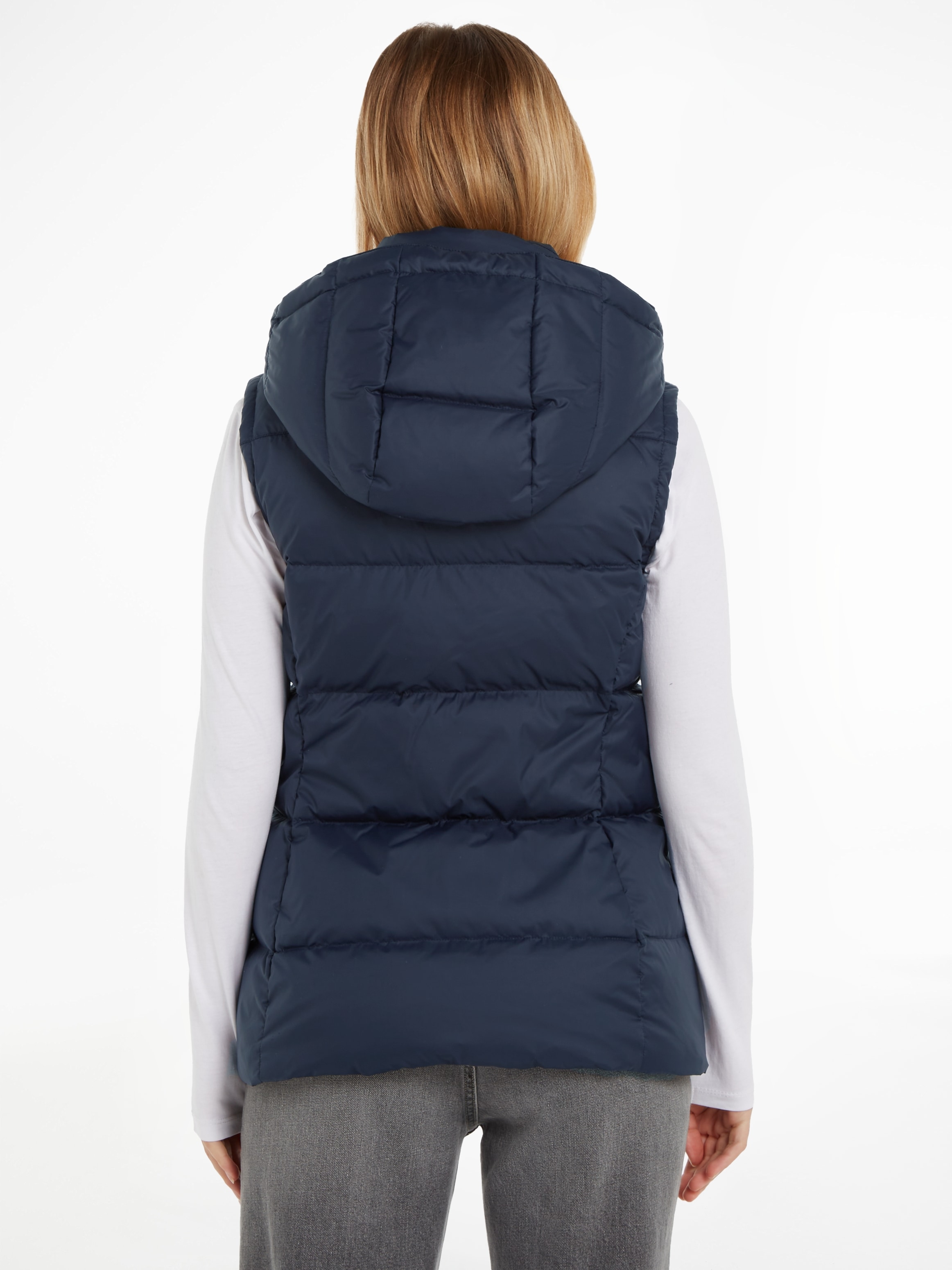 Tommy Hilfiger Steppweste »FEMININE MW | kaufen BAUR Reißverschlusstaschen RECYCLED DOWN mit VEST«