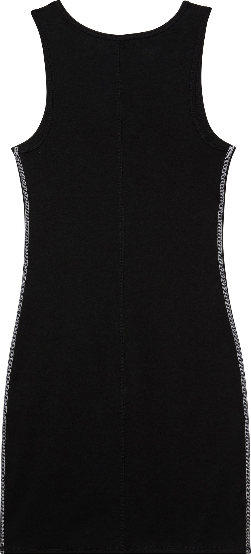 Calvin Klein Jeans Jerseykleid »SL COTTON 1X1 RIB TANK DRESS«, Mit tiefem Rundhalsausschnitt