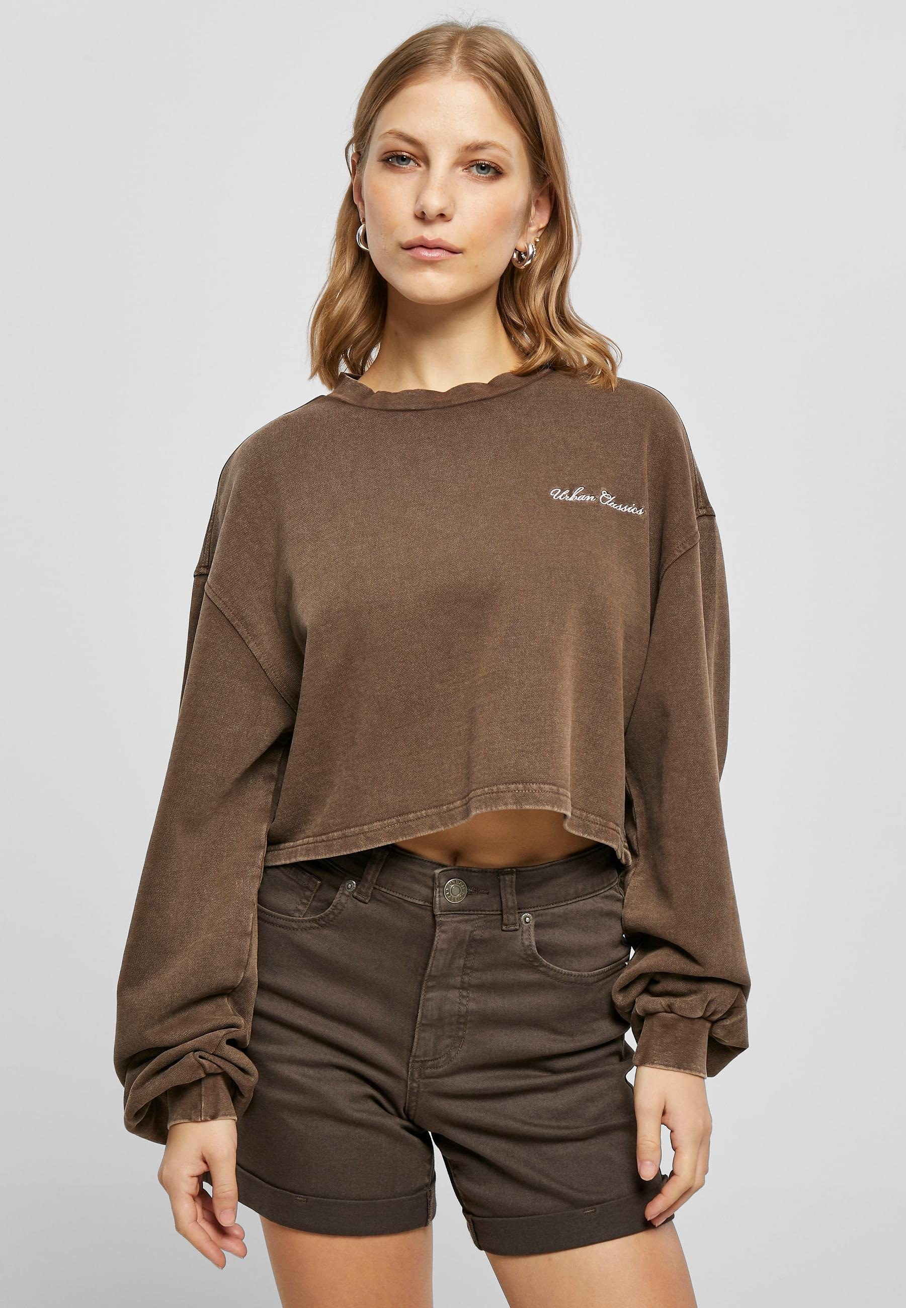 URBAN CLASSICS Sweater »Urban Classics Damen«, (1 tlg.)