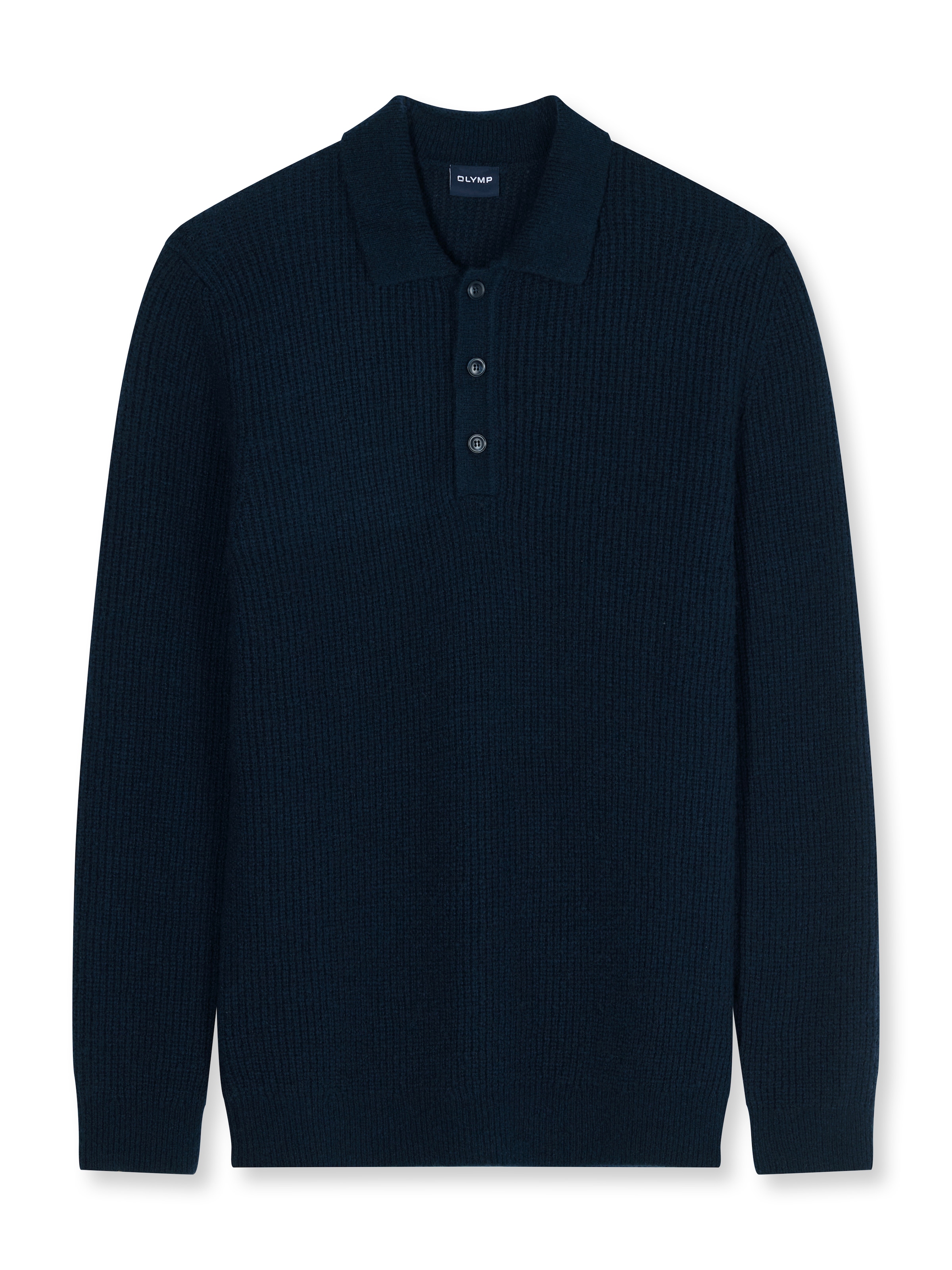 OLYMP Polokragenpullover »Casual« mit Woll-Anteil, Regular Fit