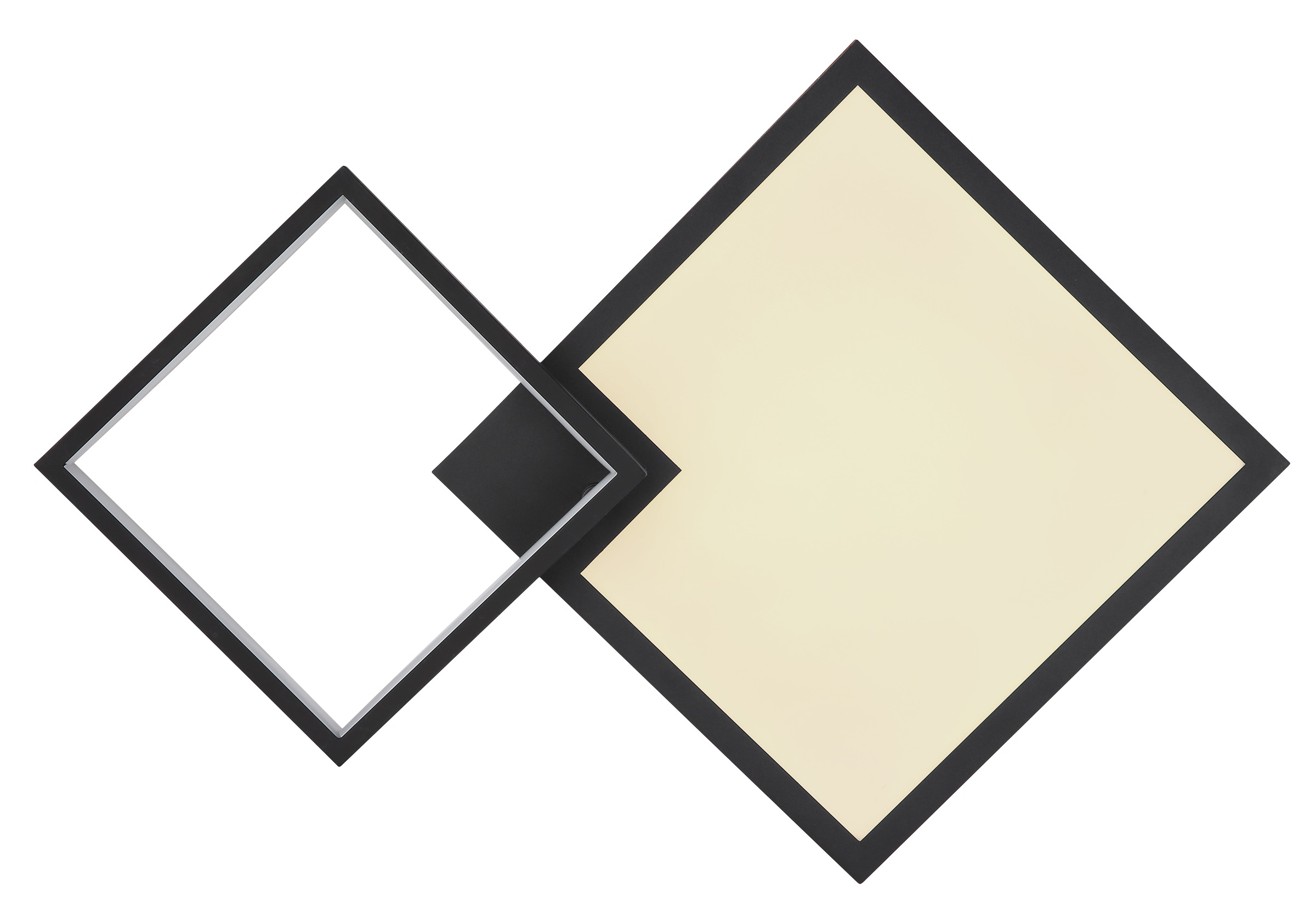 GLOBO LIGHTING Deckenleuchte »JACKY« LED-Modul 1 Stk. Deckenlampe Wohnzimmer-Leuchte Schlafzimmer-Leuchte Flur Küche