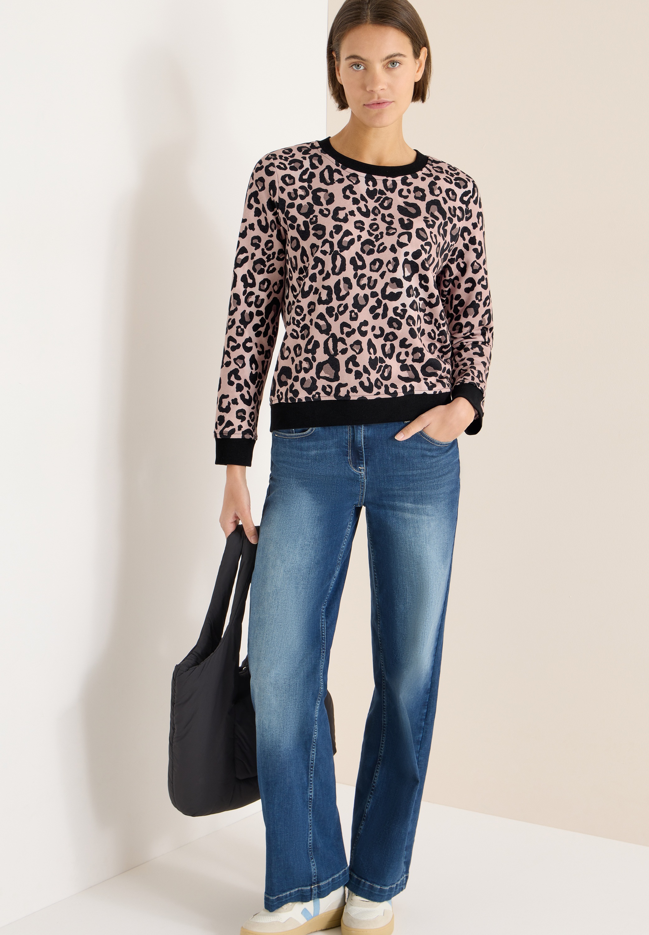 Cecil Sweatshirt , im Leo Design
