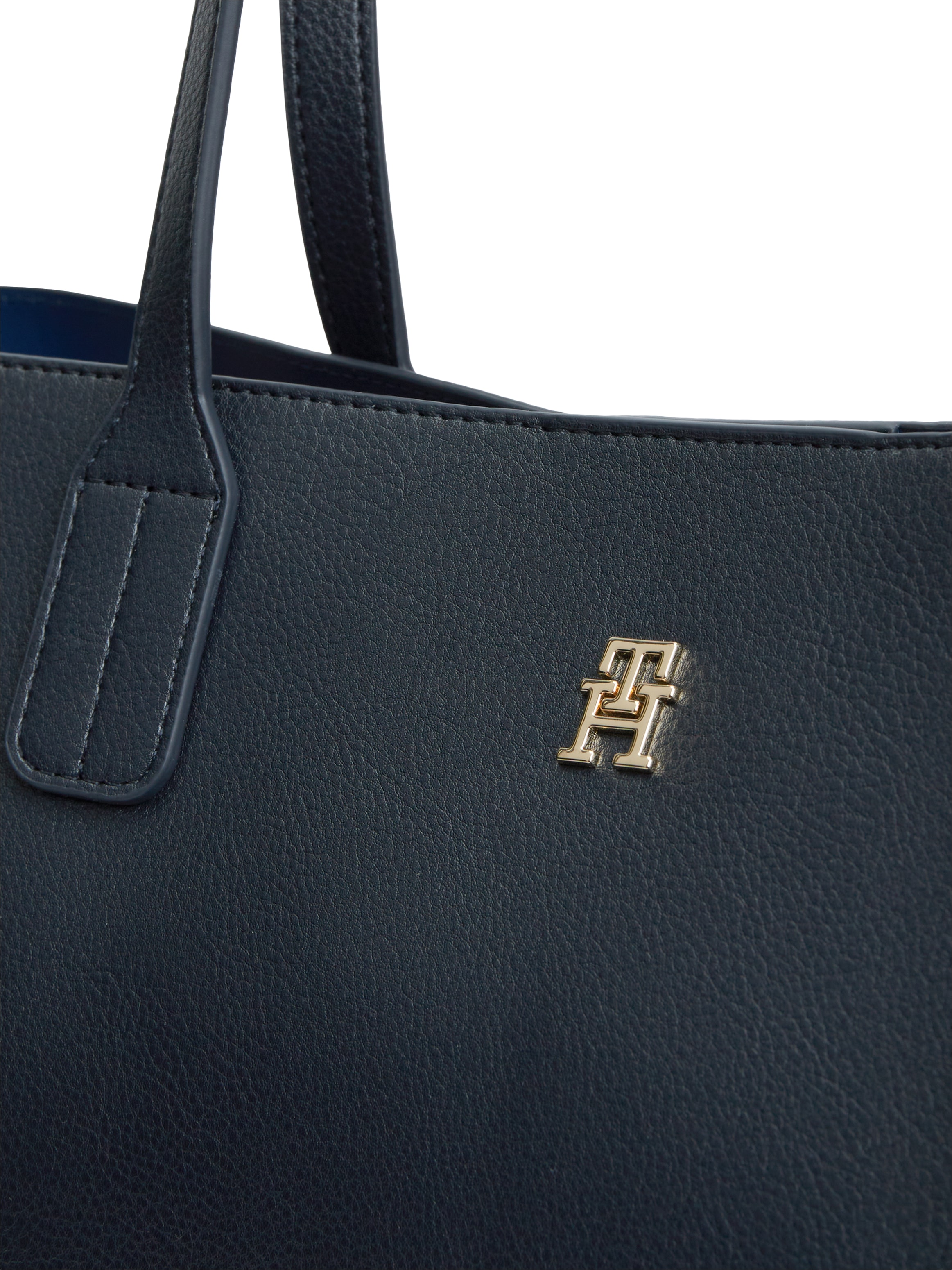 Tommy Hilfiger Tragetasche »TH ICON TOTE« Damen Handtasche, Shopper mit doppeltem Henkel