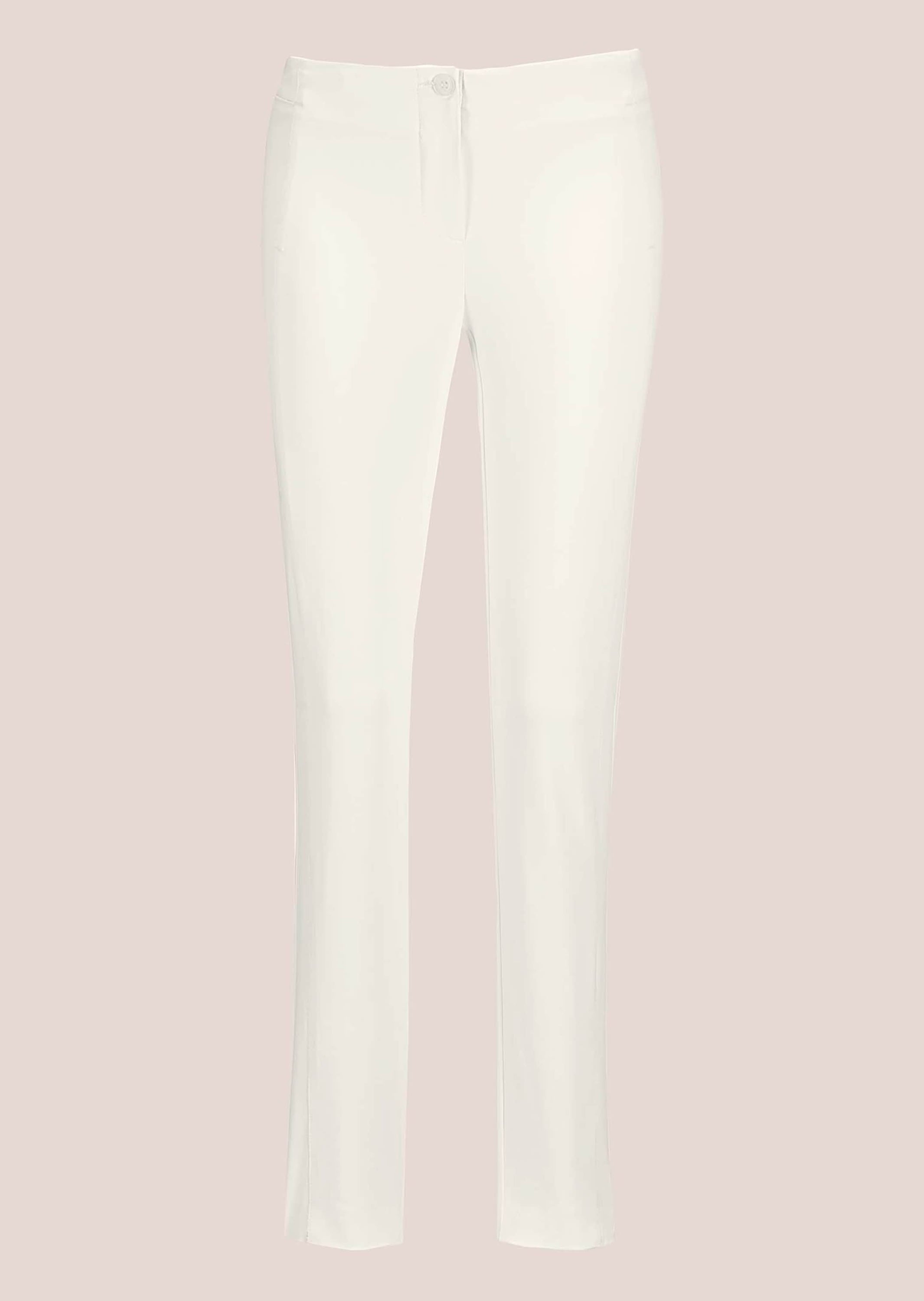 MADELEINE Stoffhose "Hose Schlanke Stretch-Hose mit Vichy-Karo" hoher Tragekomfort durch Stretchanteil