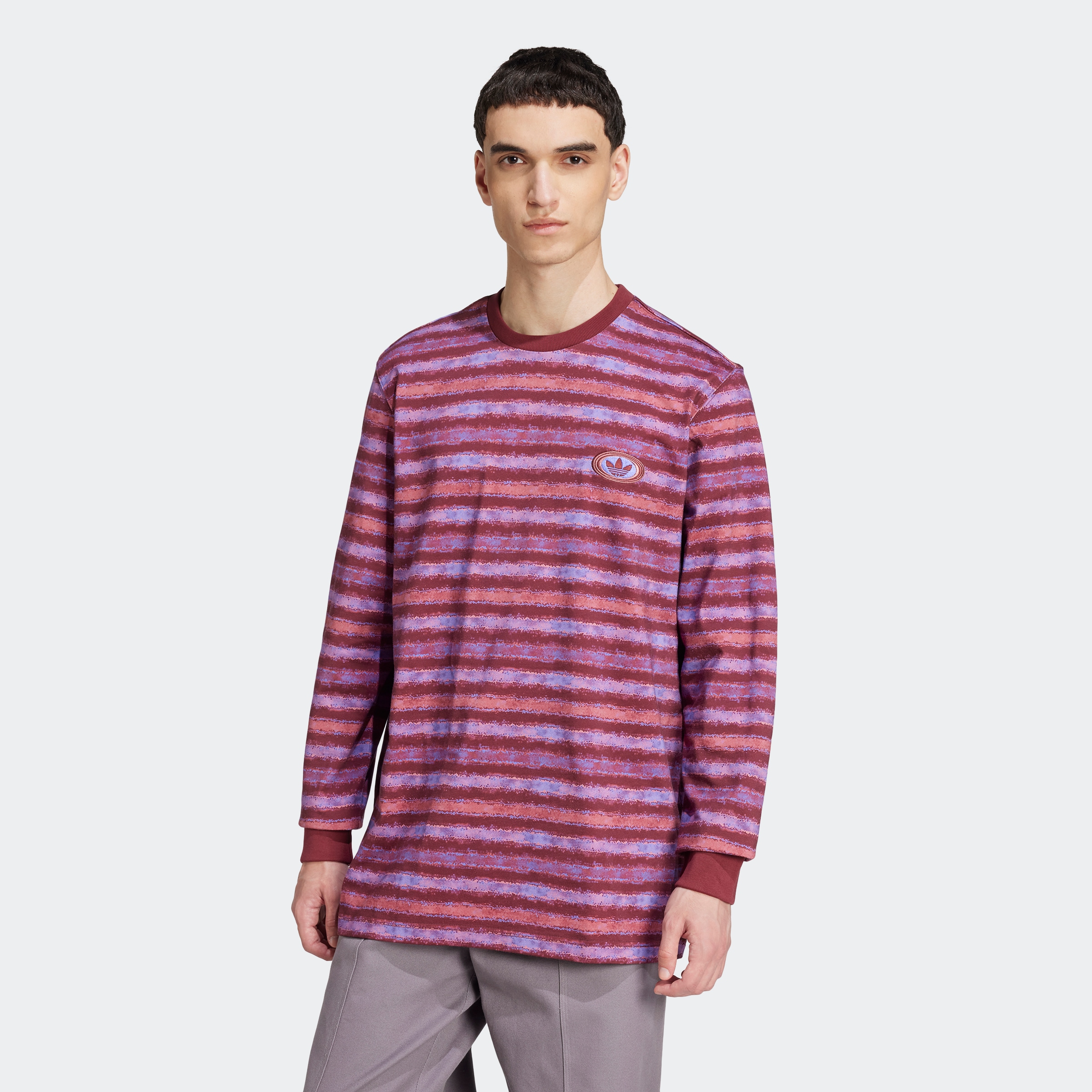 adidas Originals Langarmshirt "ADIDAS ORIGINALS 90S STRIPE LONGSLEEVE" günstig online kaufen