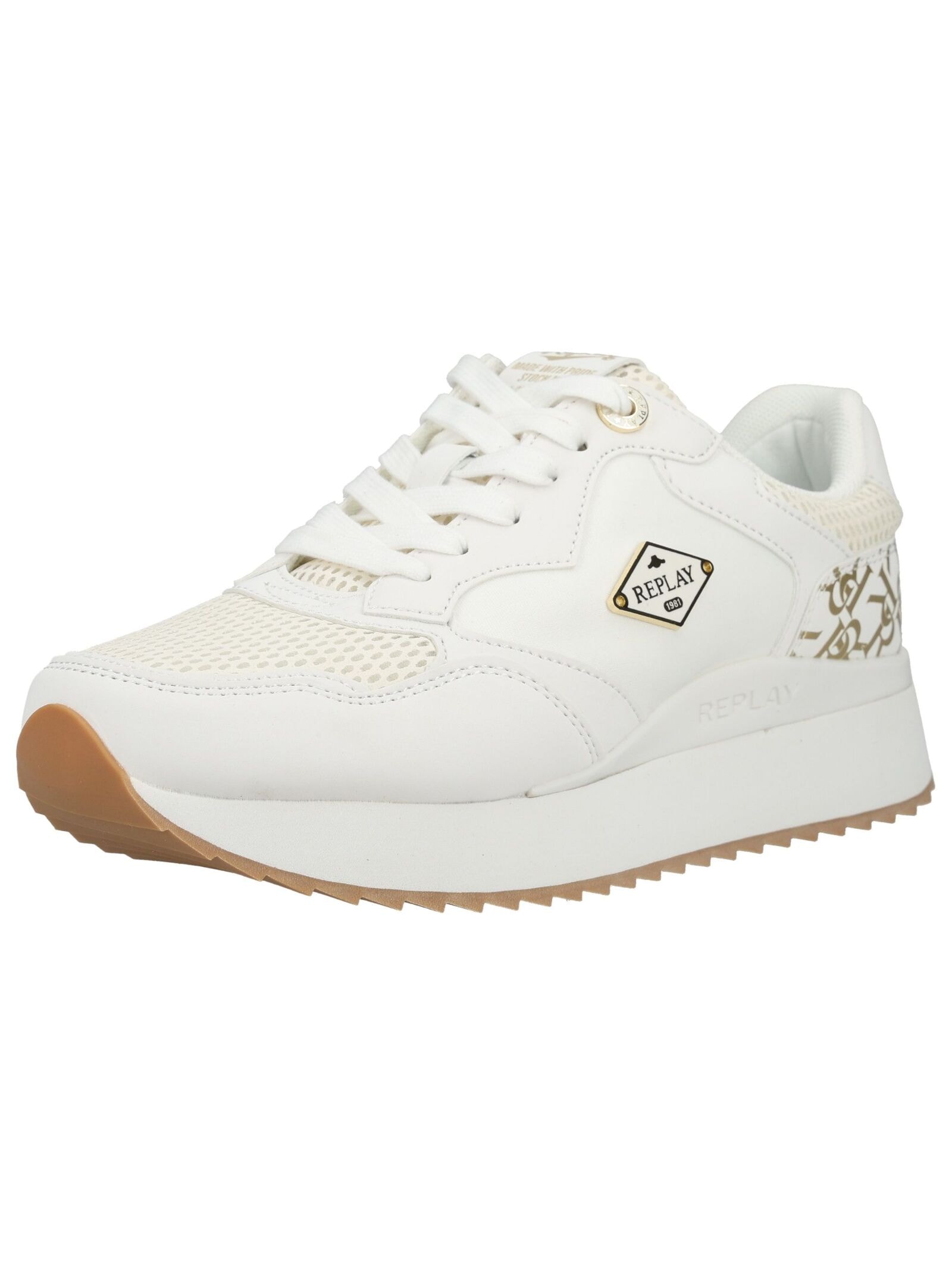 Replay Sneaker "Replay Sneaker Lederimitat" günstig online kaufen